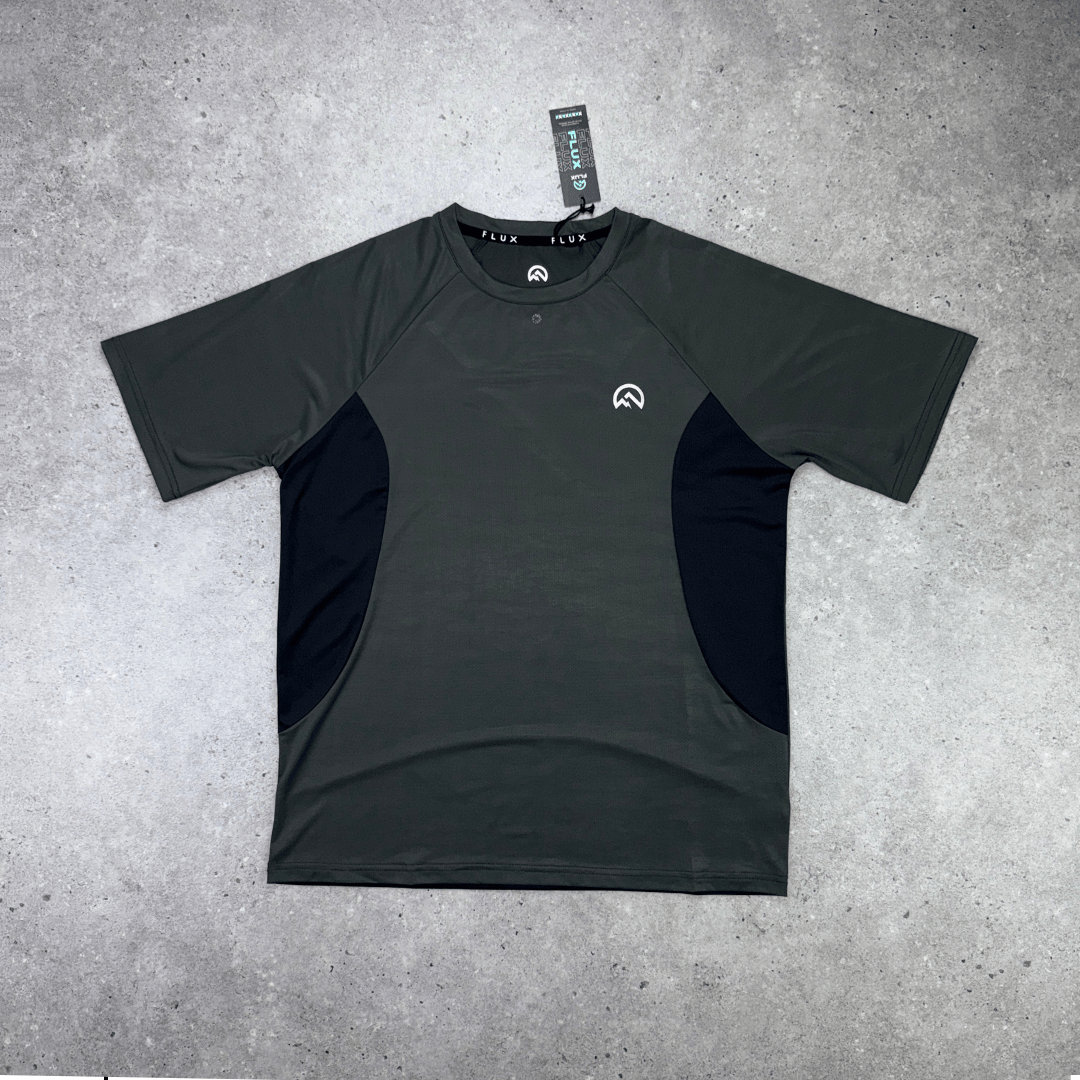 Flux tech tshirt set 'charcoal'