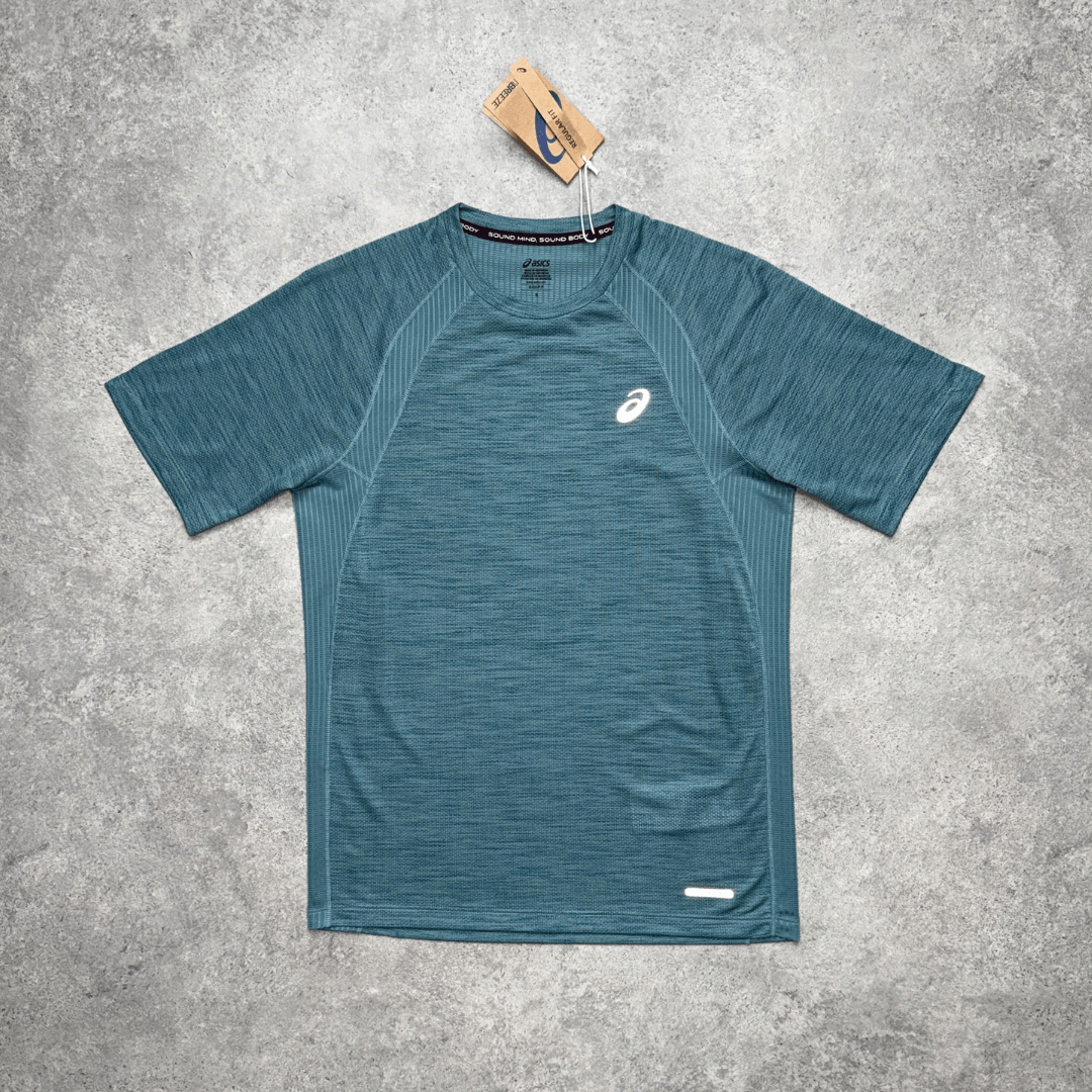 Men's ASICS Road T-Shirt 'Foggy Teal'