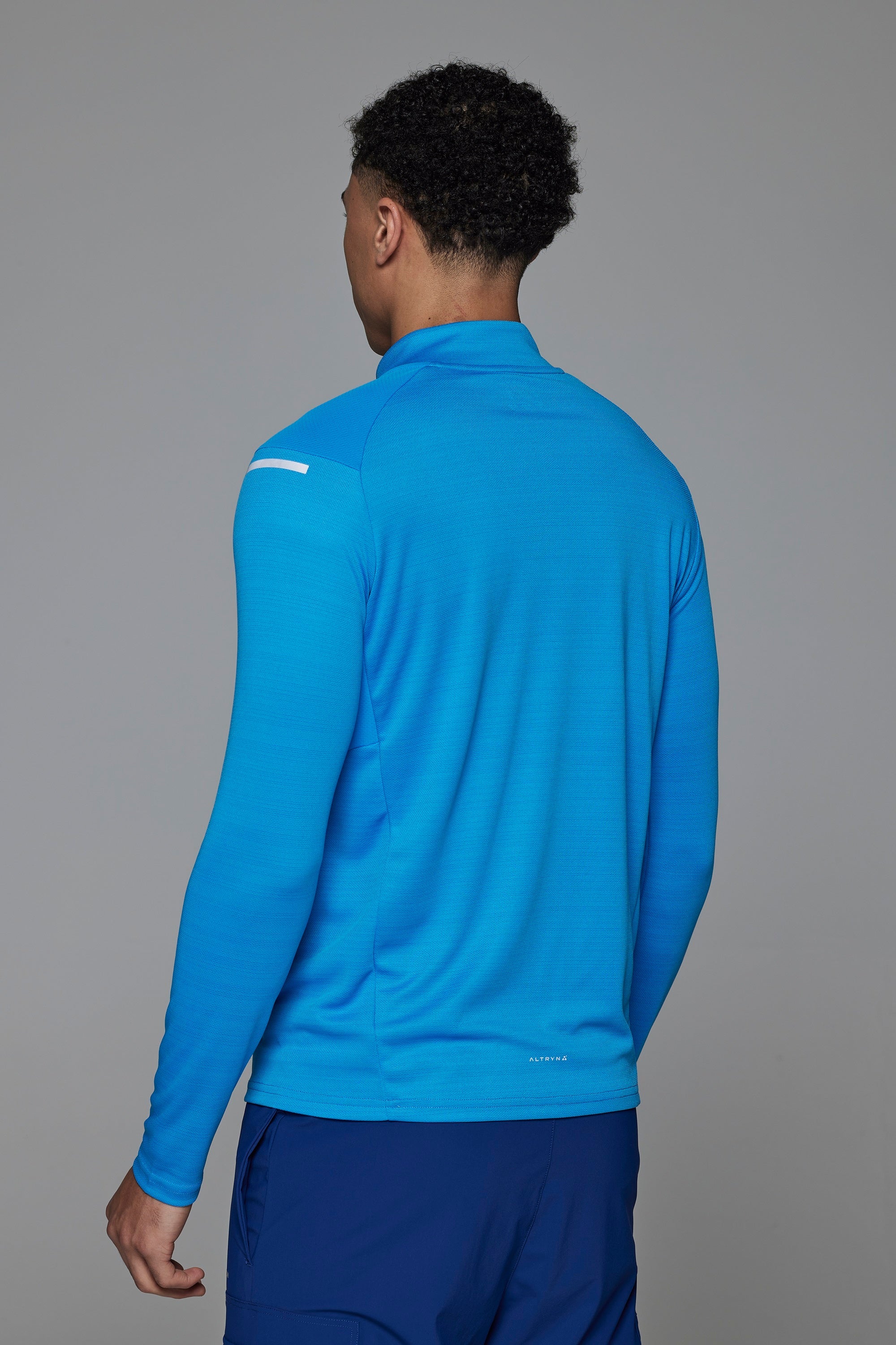 Altryn Pike Tech 1/4 Zip Top 'Azure Blue'