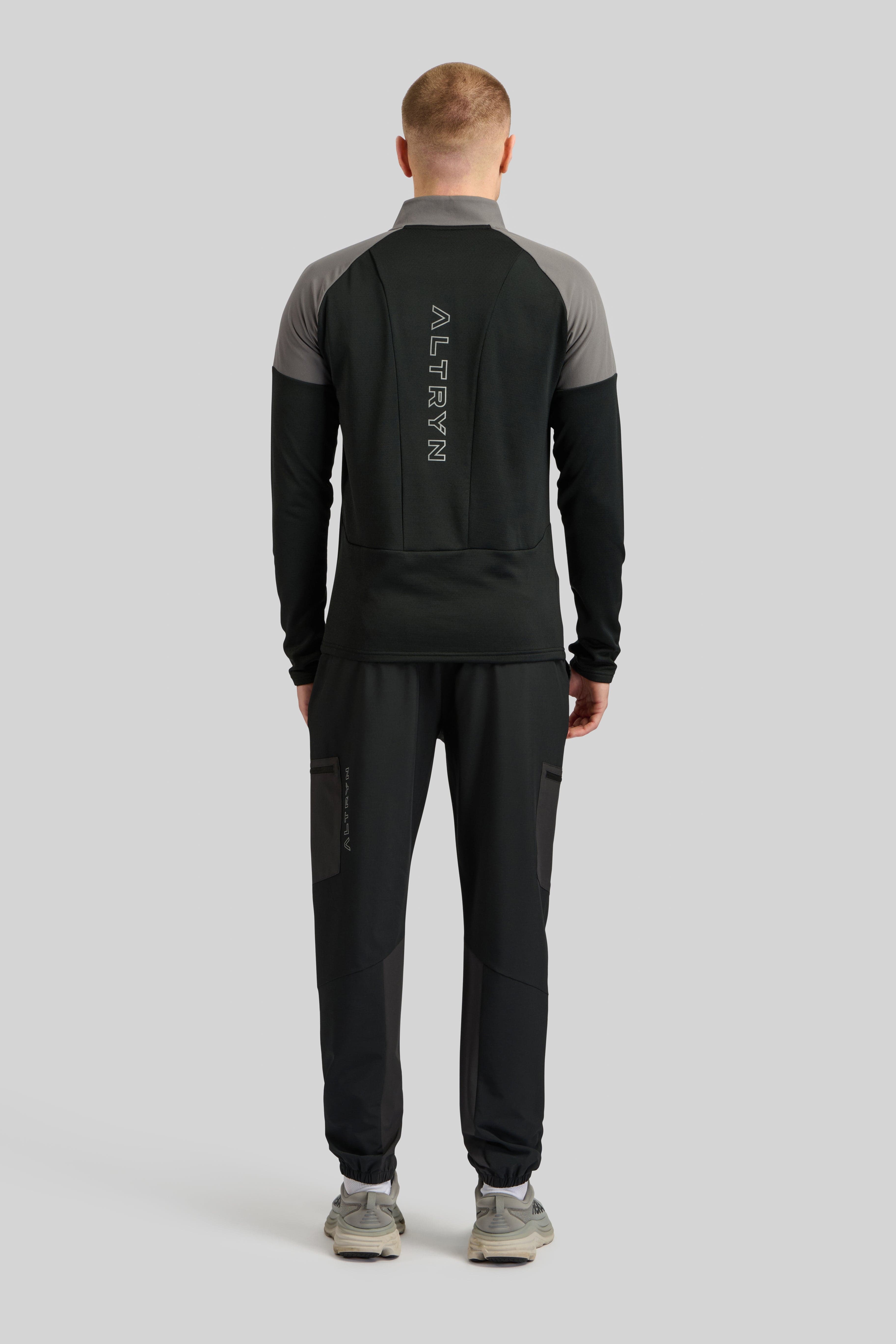 Altryn Anderson Quarter Zip 'Black/Grey'