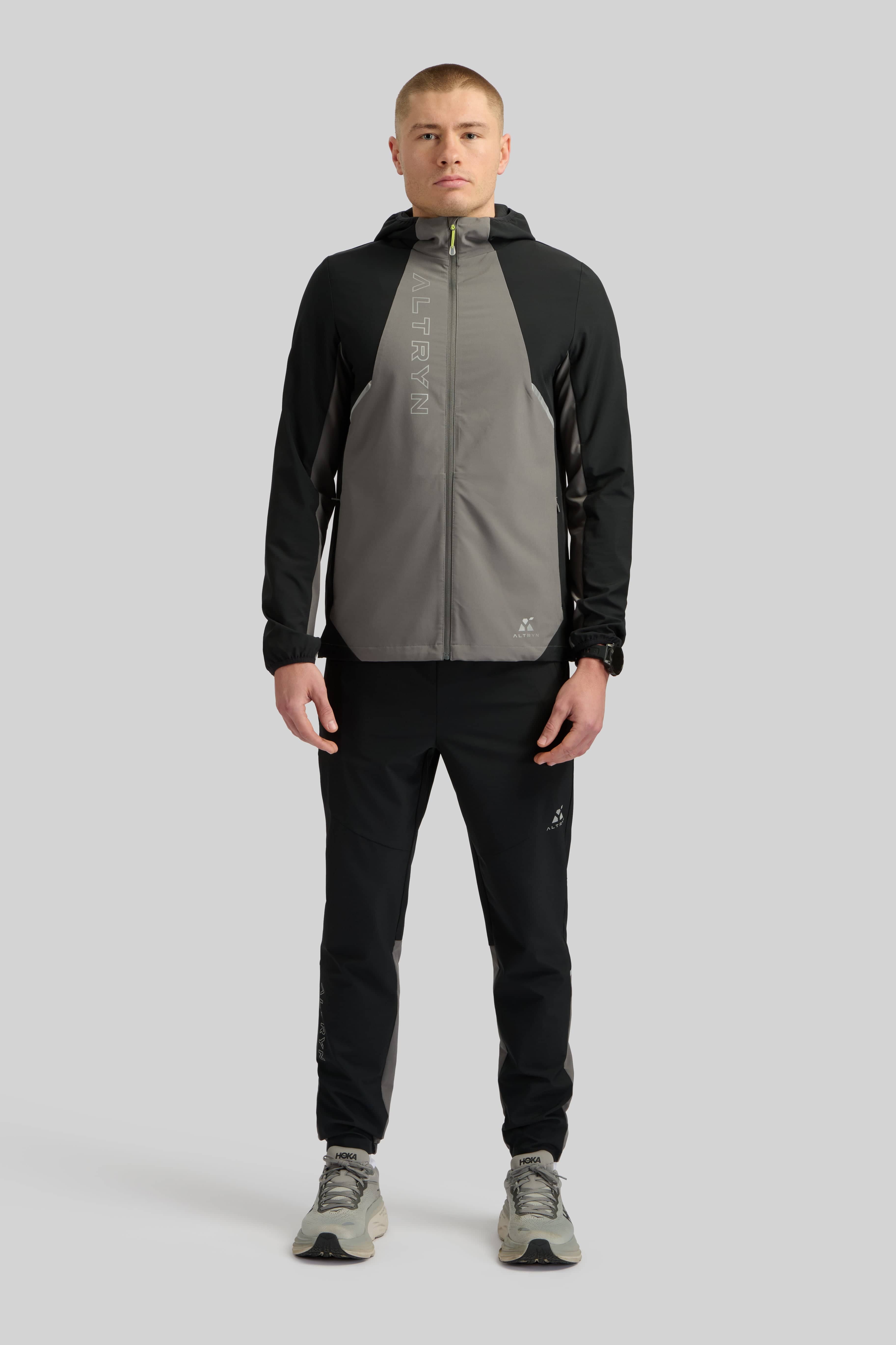 Altryn Cunningham Track Jacket 'Black/Grey'
