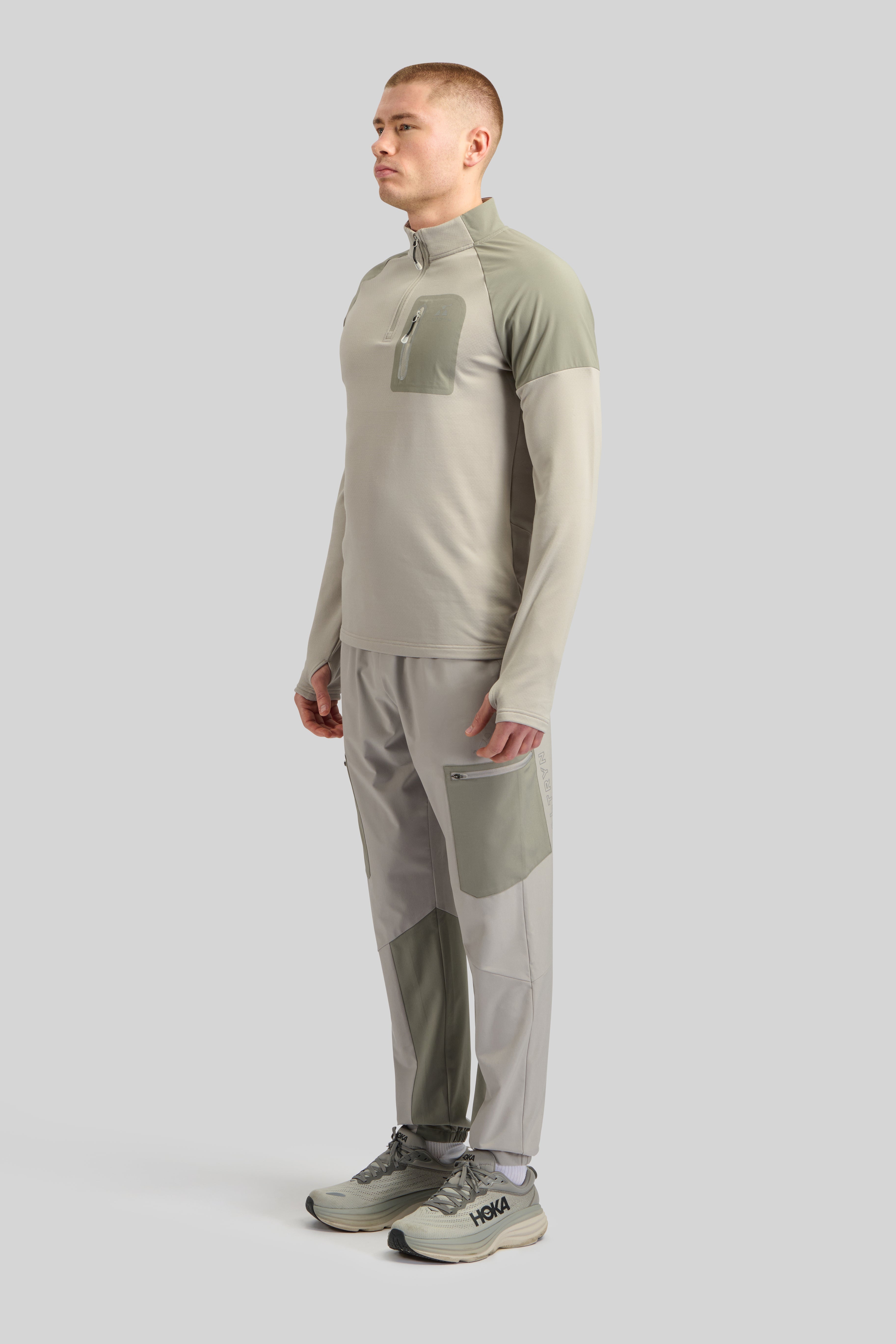 Altryn Wooderson Track Pants 'Grey Mix'