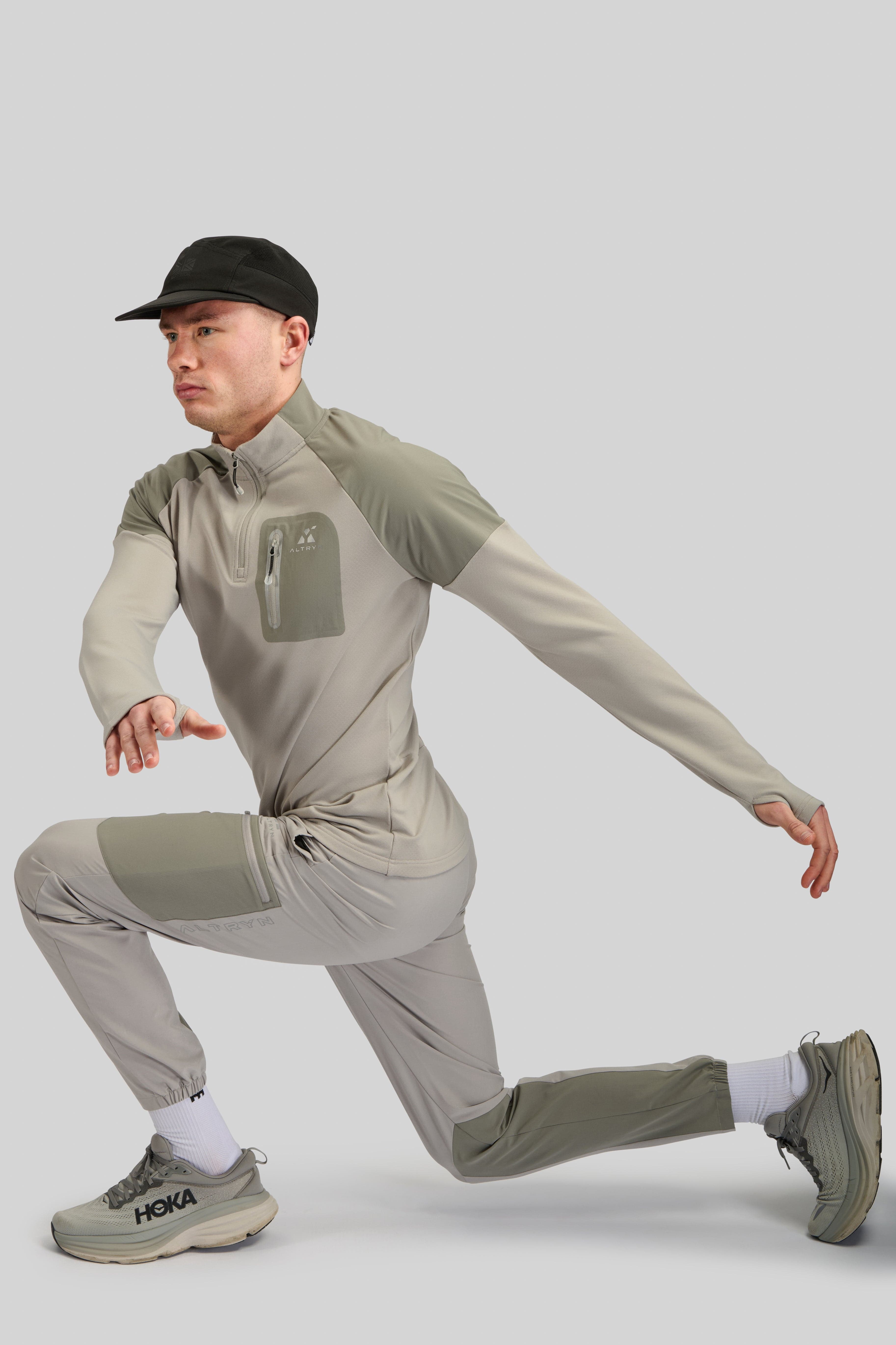 Altryn Wooderson Track Pants 'Grey Mix'