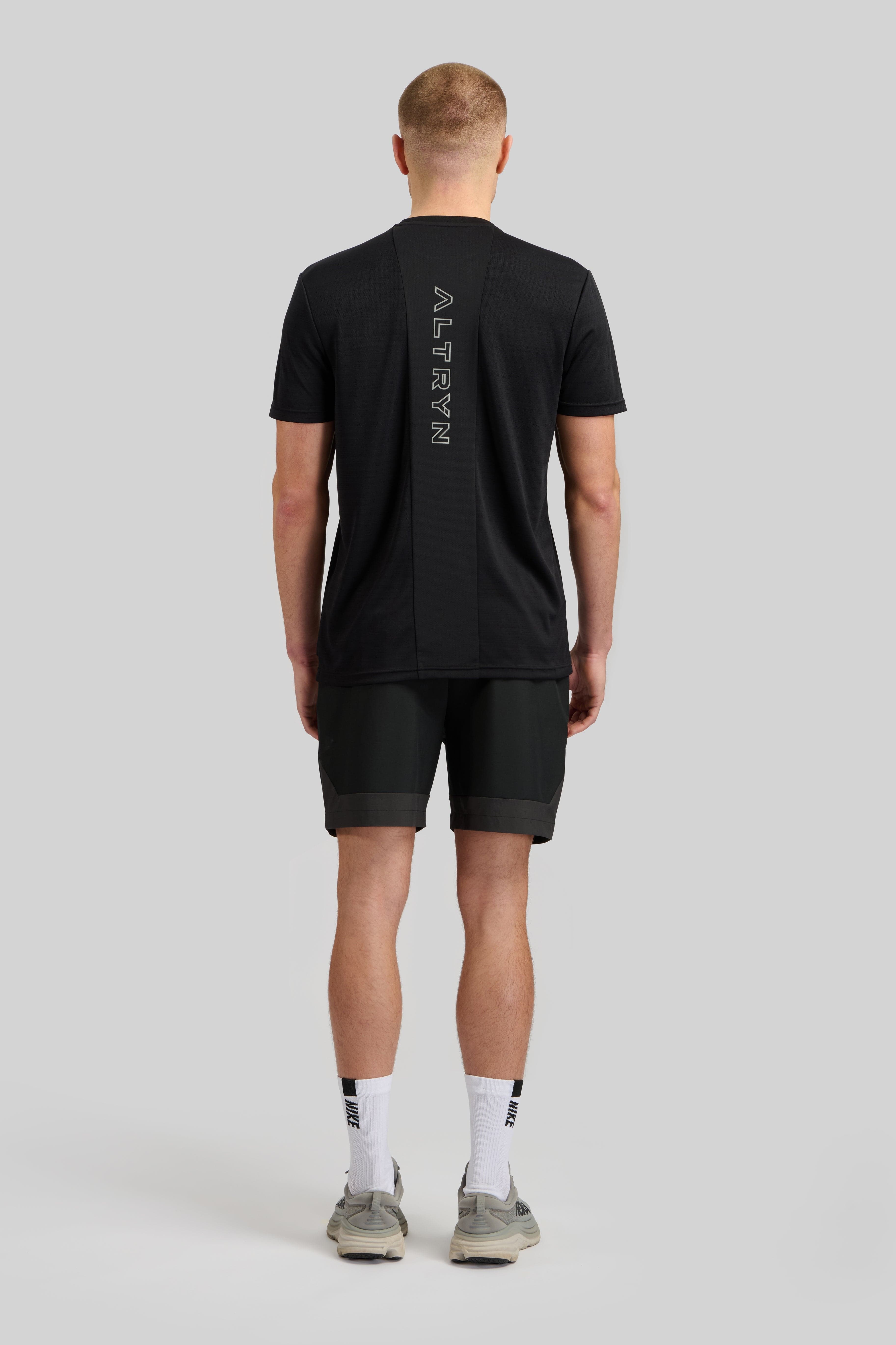 Altryn Elliot Tech Shorts 'Black/Grey'