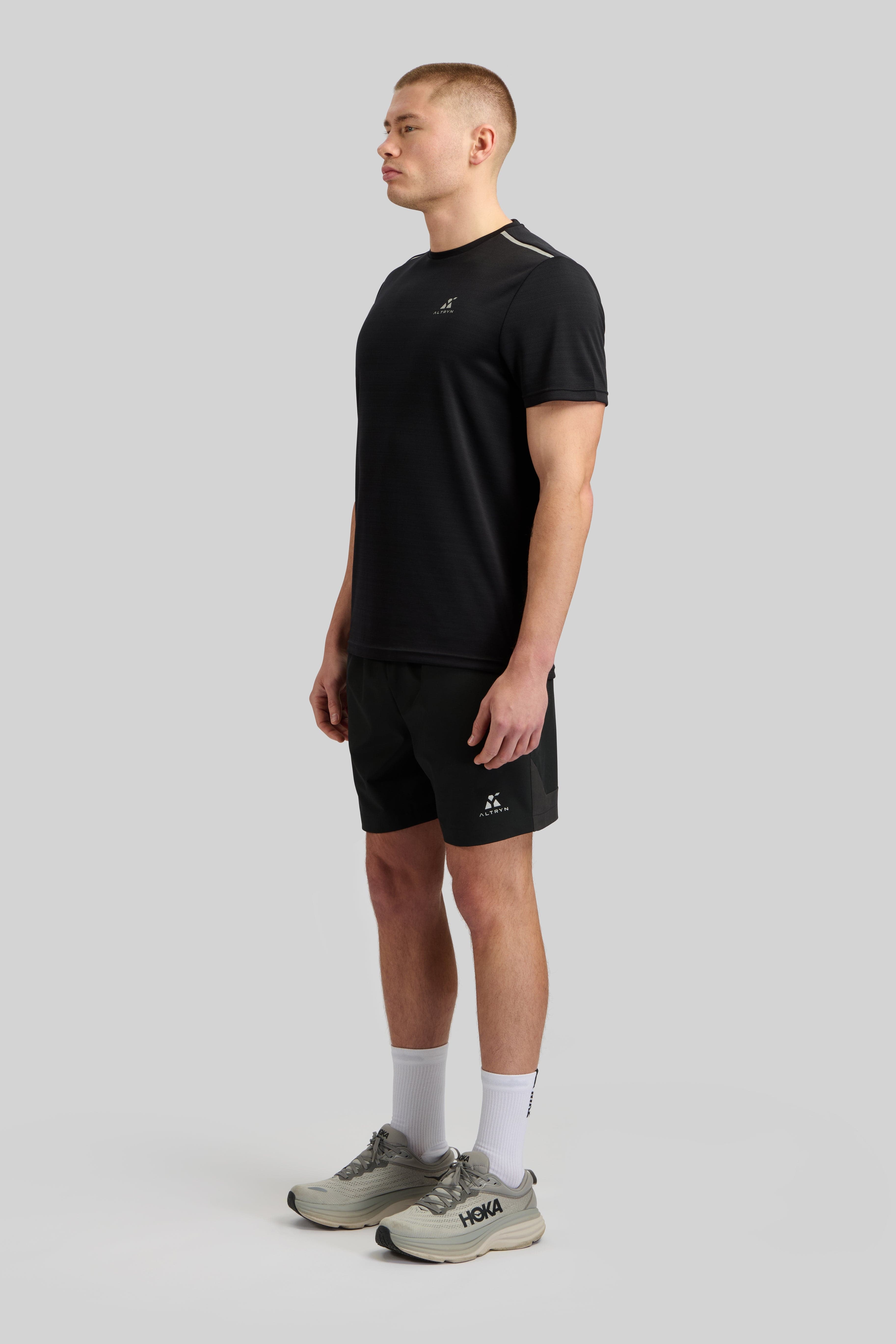 Altryn Elliot Tech Shorts 'Black/Grey'