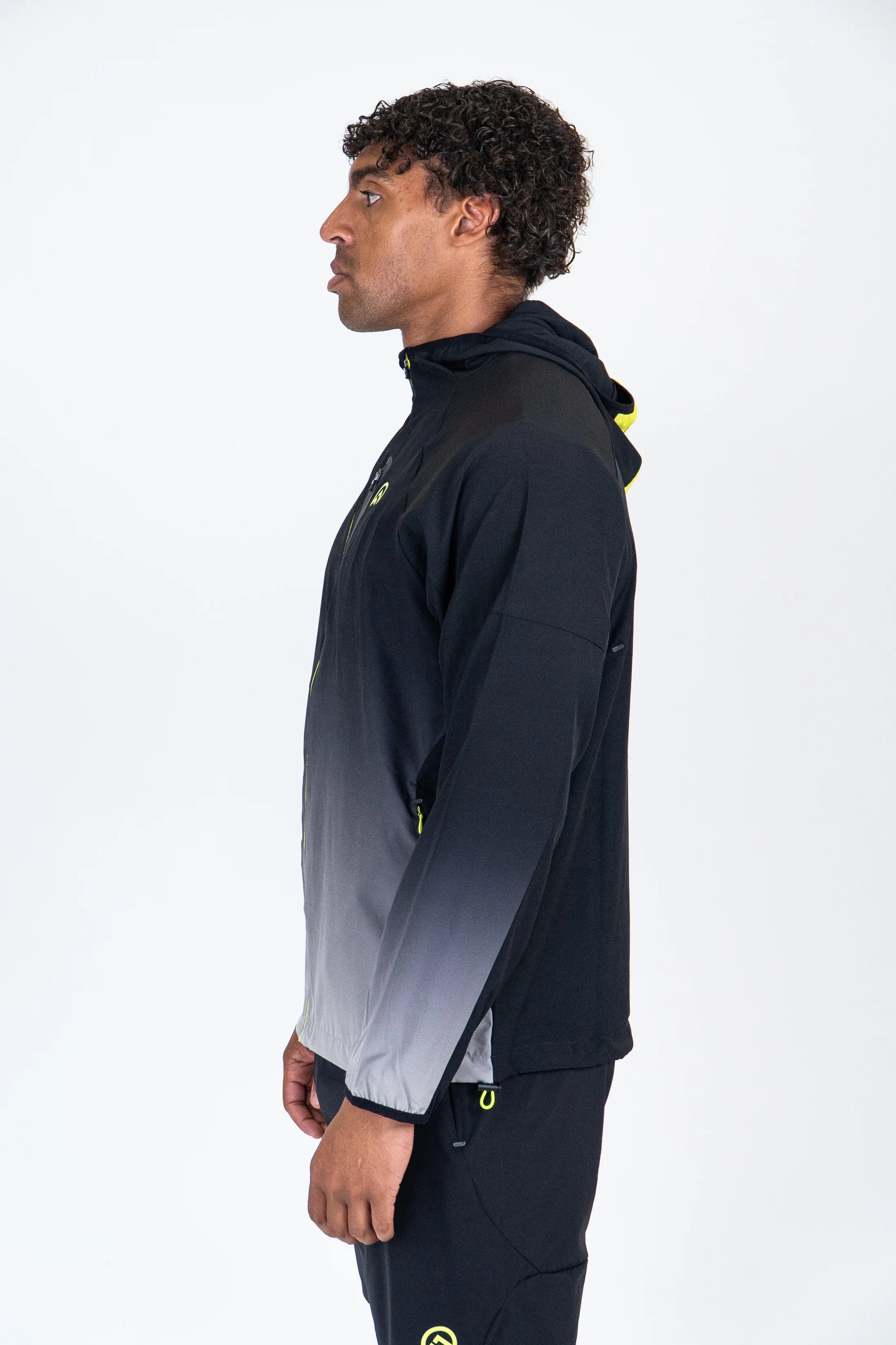 Flux gradient short set 'black/neon' SS25