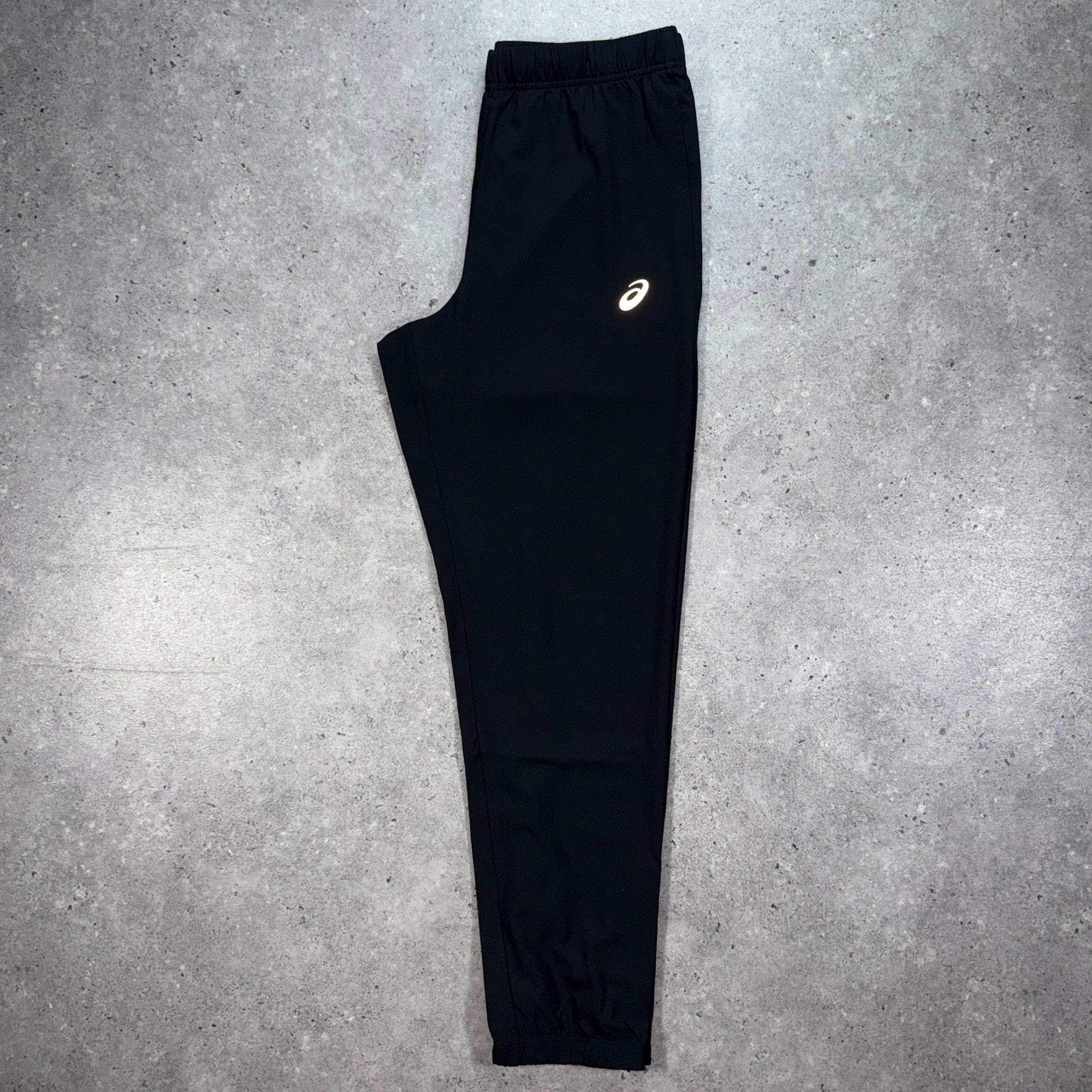 Asics therma 1/4 zip pants set 'midnight/black'