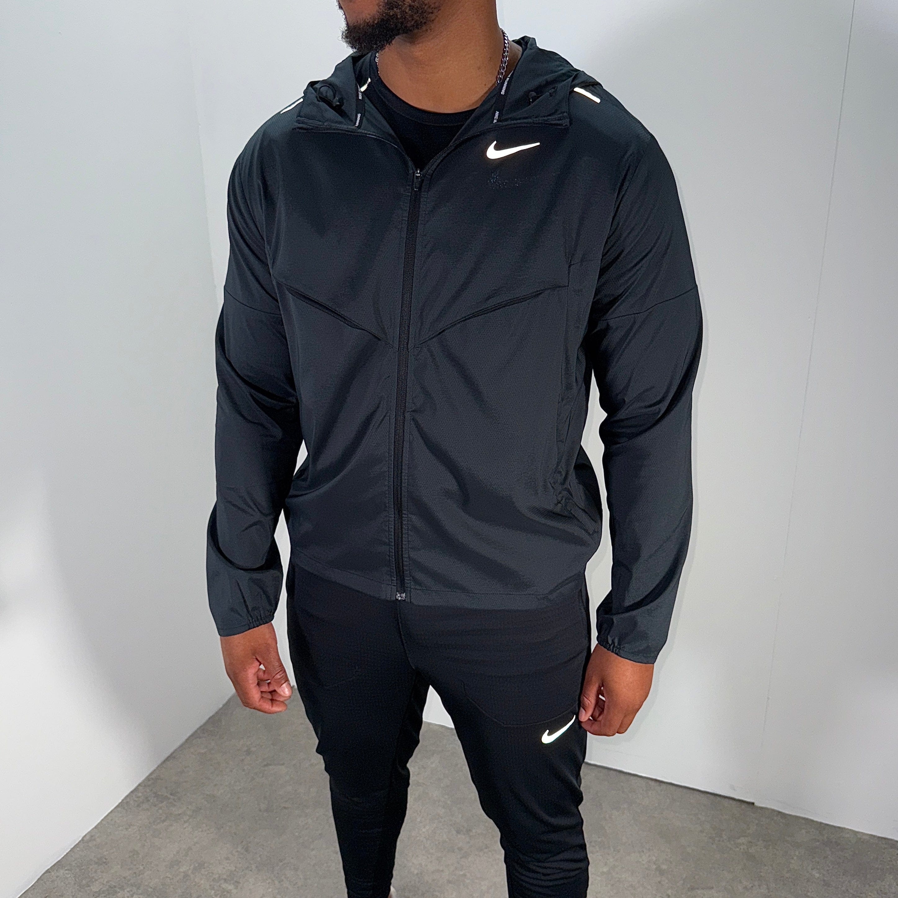 Nike windrunner phenom set 'black'