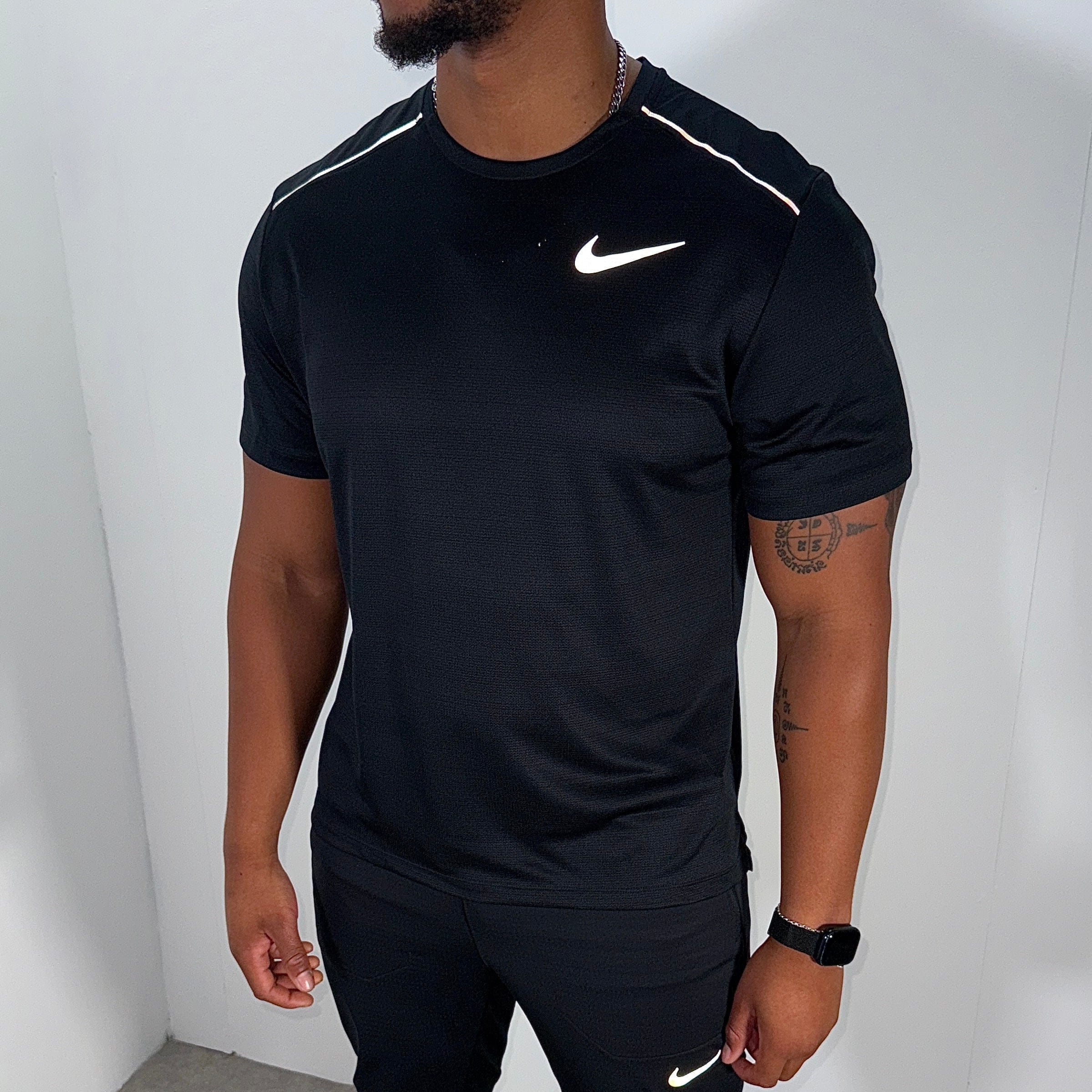 Nike miler 1.0 T-shirt 'black'
