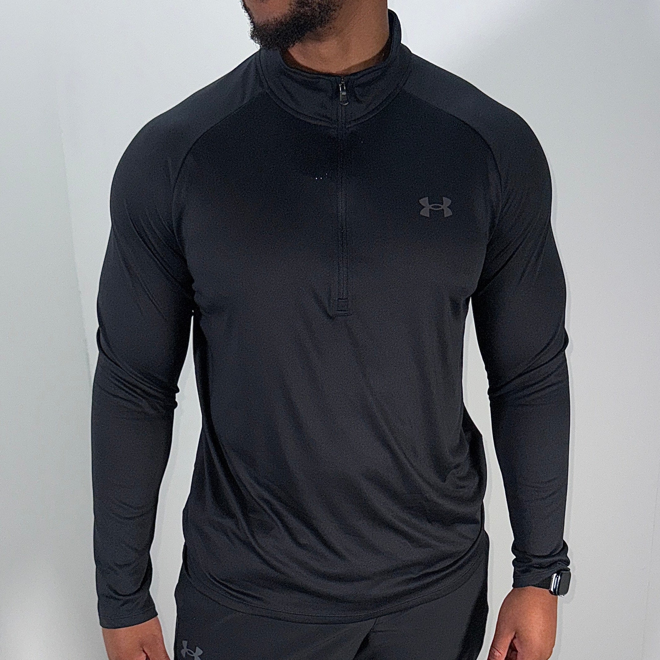 Under armour tech 1/4 zip 'black'