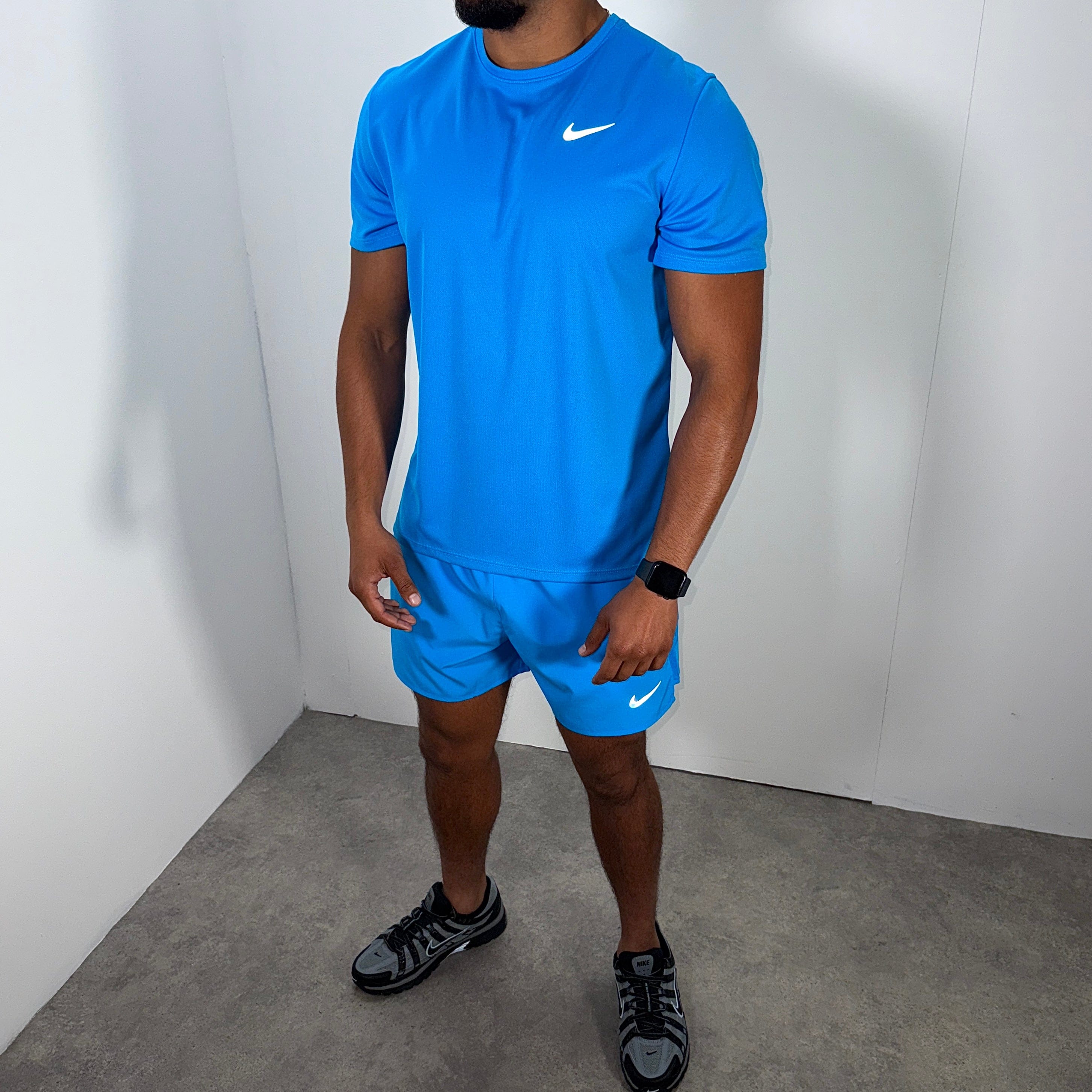 Nike uv miler T-shirt 'blue hero'