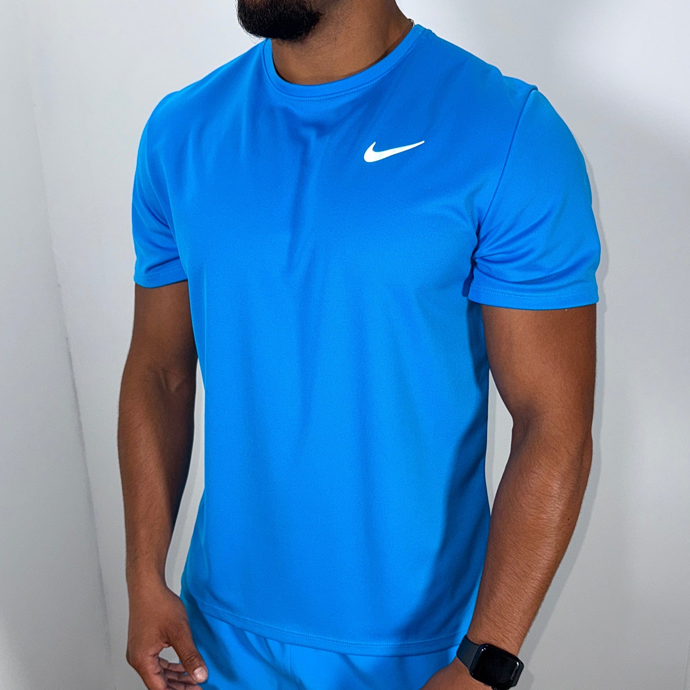 Nike uv miler T-shirt 'blue hero'