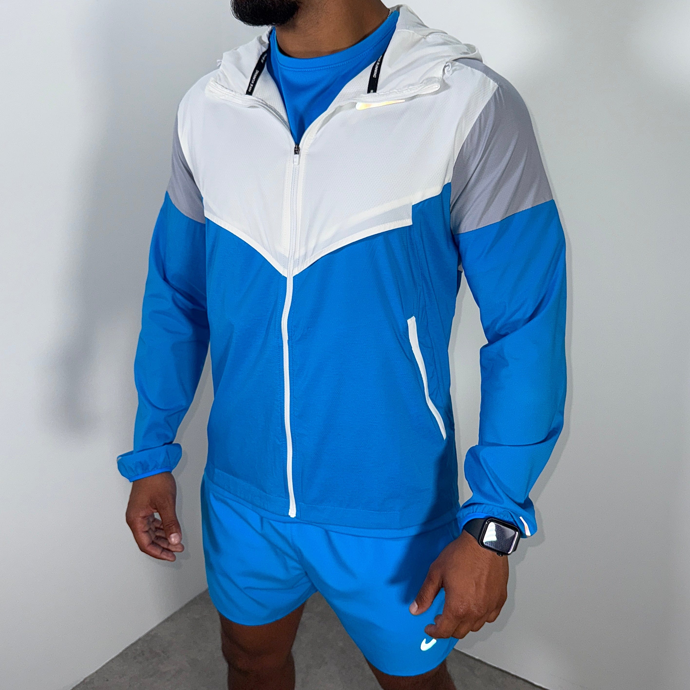 Nike windrunner short set 'blue hero'
