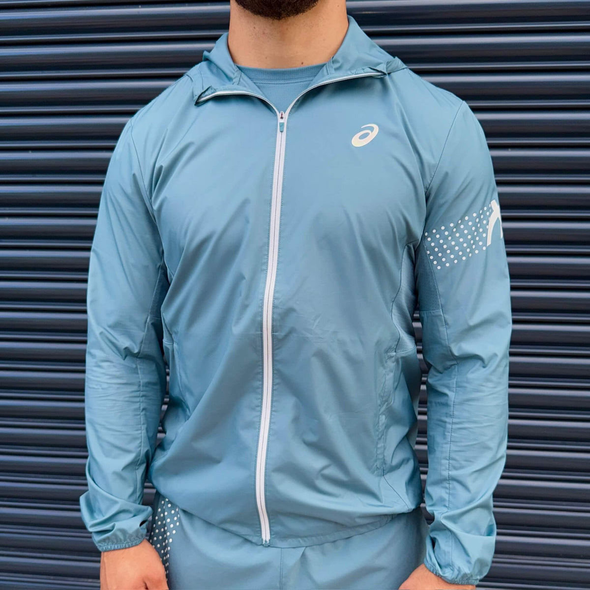 ASICS Icon Jacket 'Foggy Teal'
