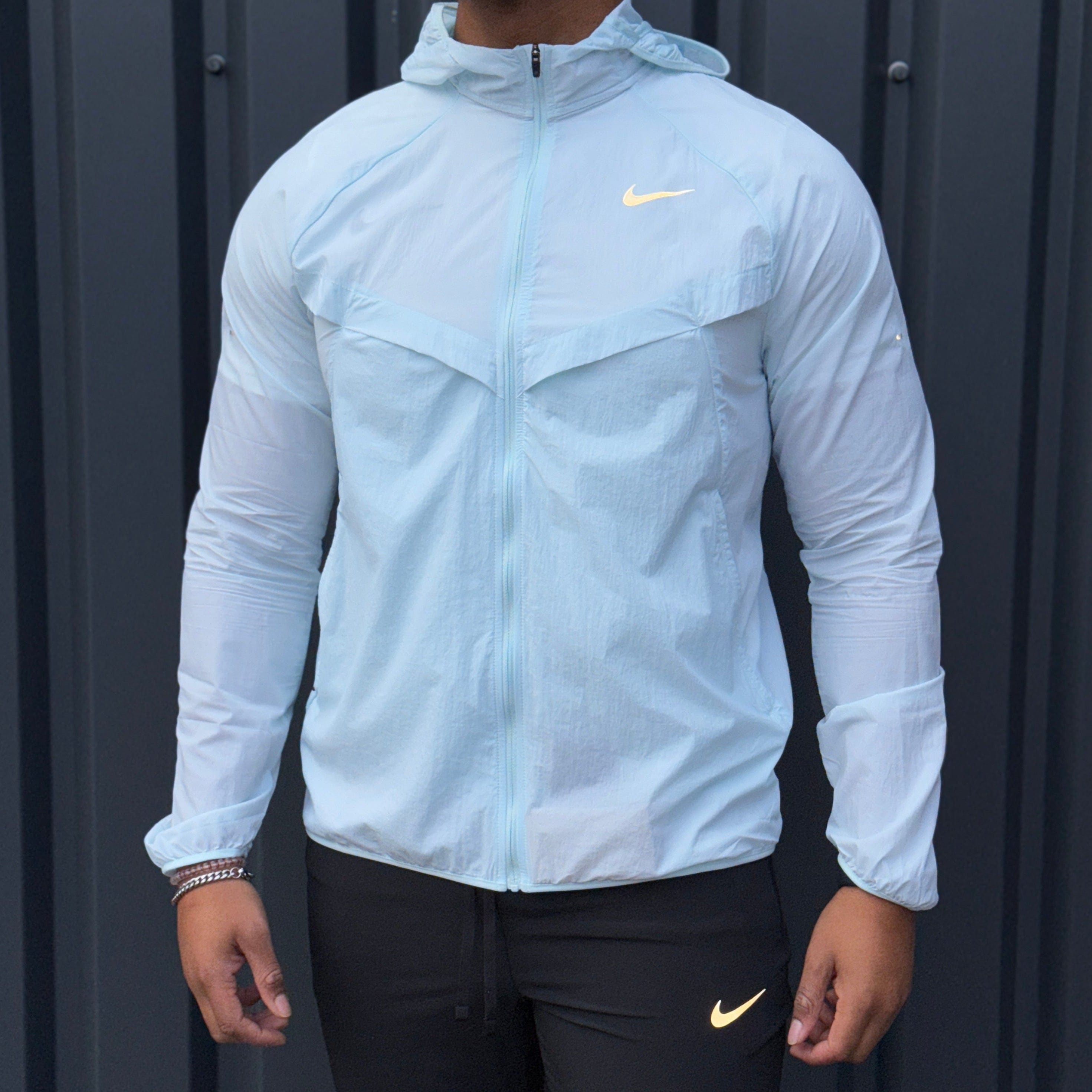 Nike repel stride lightweight jacket 'glacier blue'