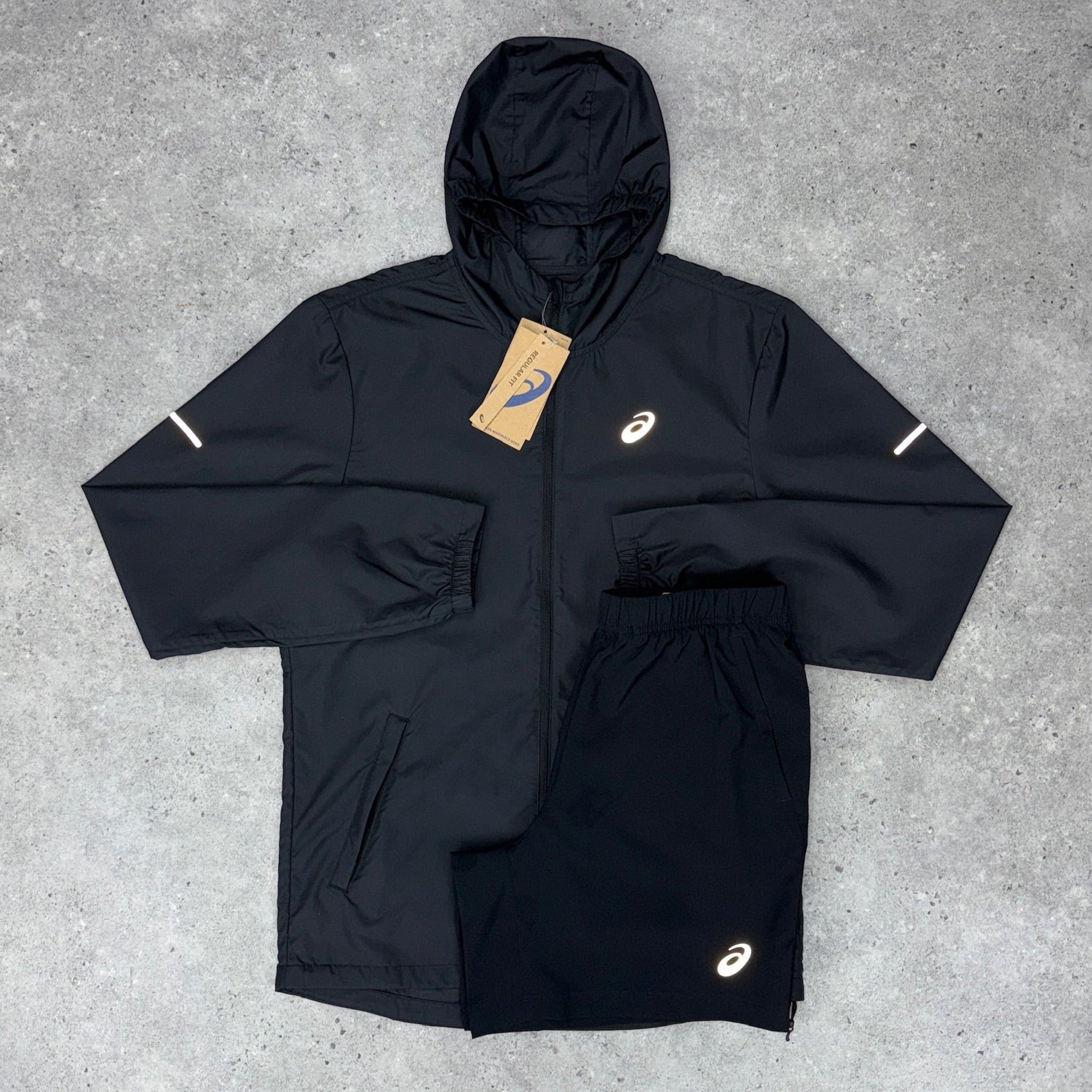 ASICS Run Jacket Set 'Black'