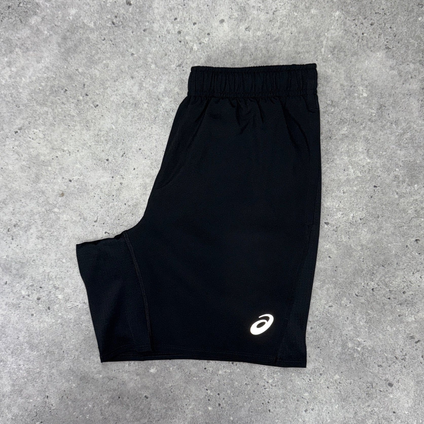 asics icon 1/4 zip set 'black'