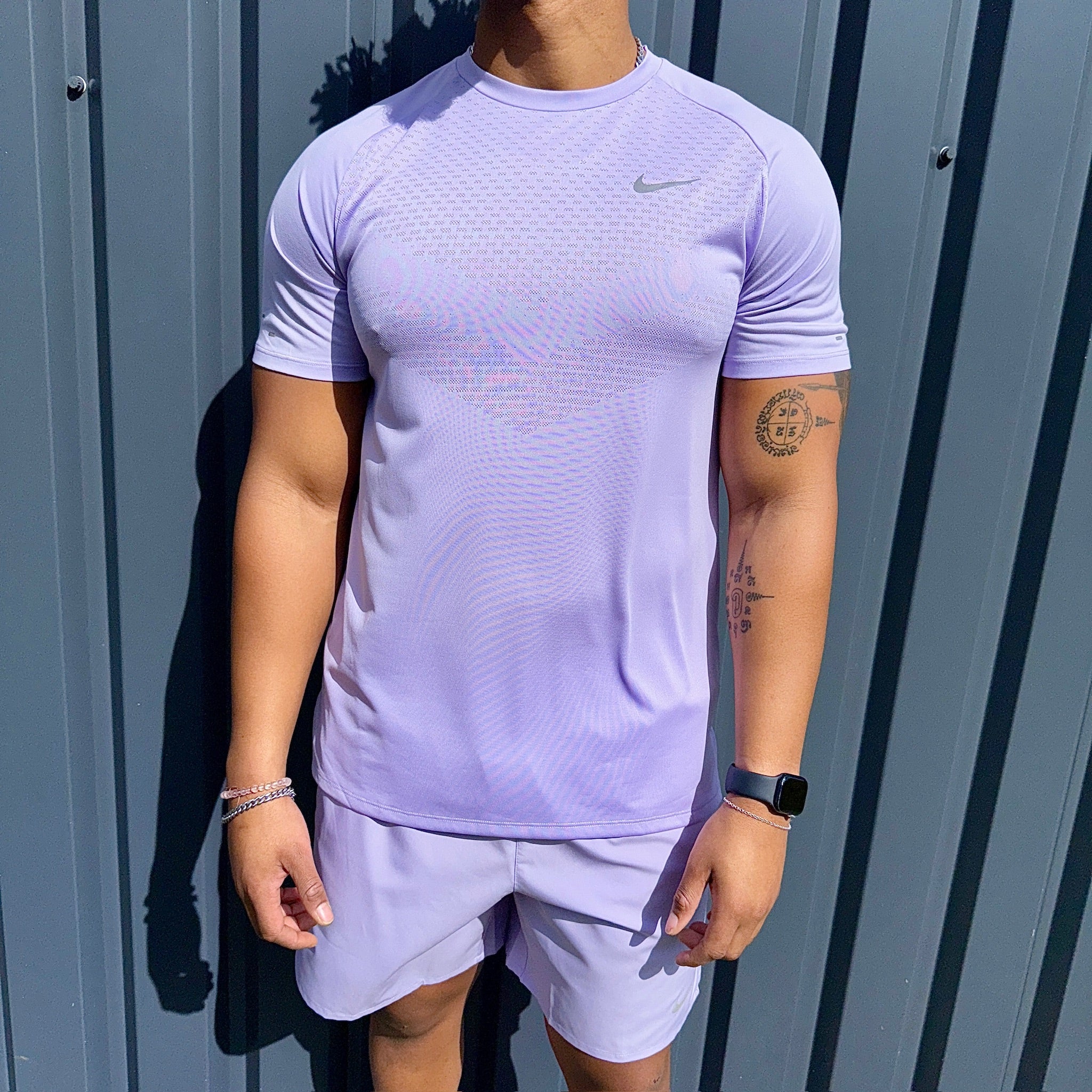 Nike stride short set 'hydrangea'