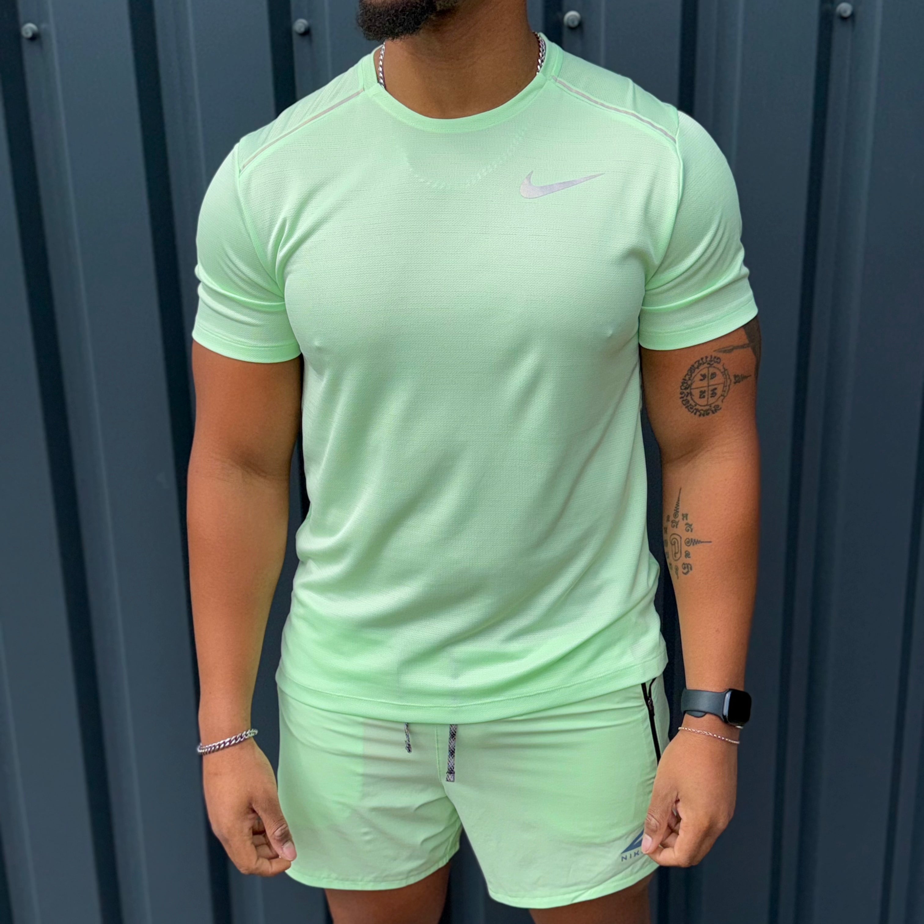 Nike miler 1.0 trail set 'vapour green'