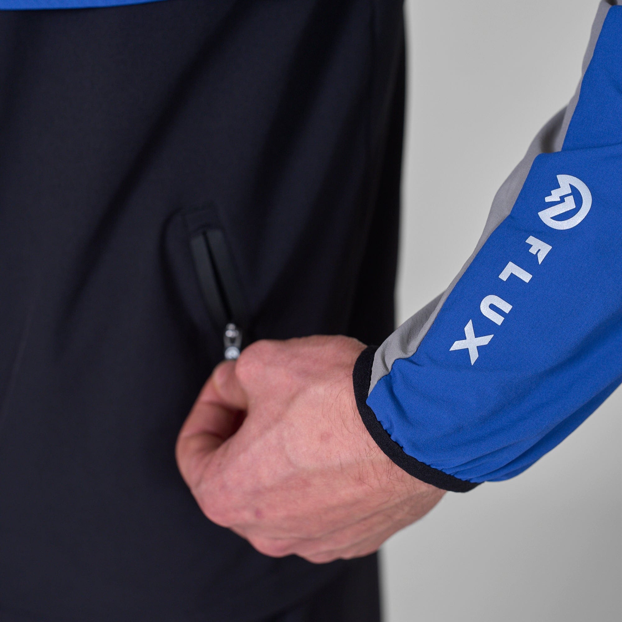Flux Versatility Jacket 'Black/Cobalt/Grey'