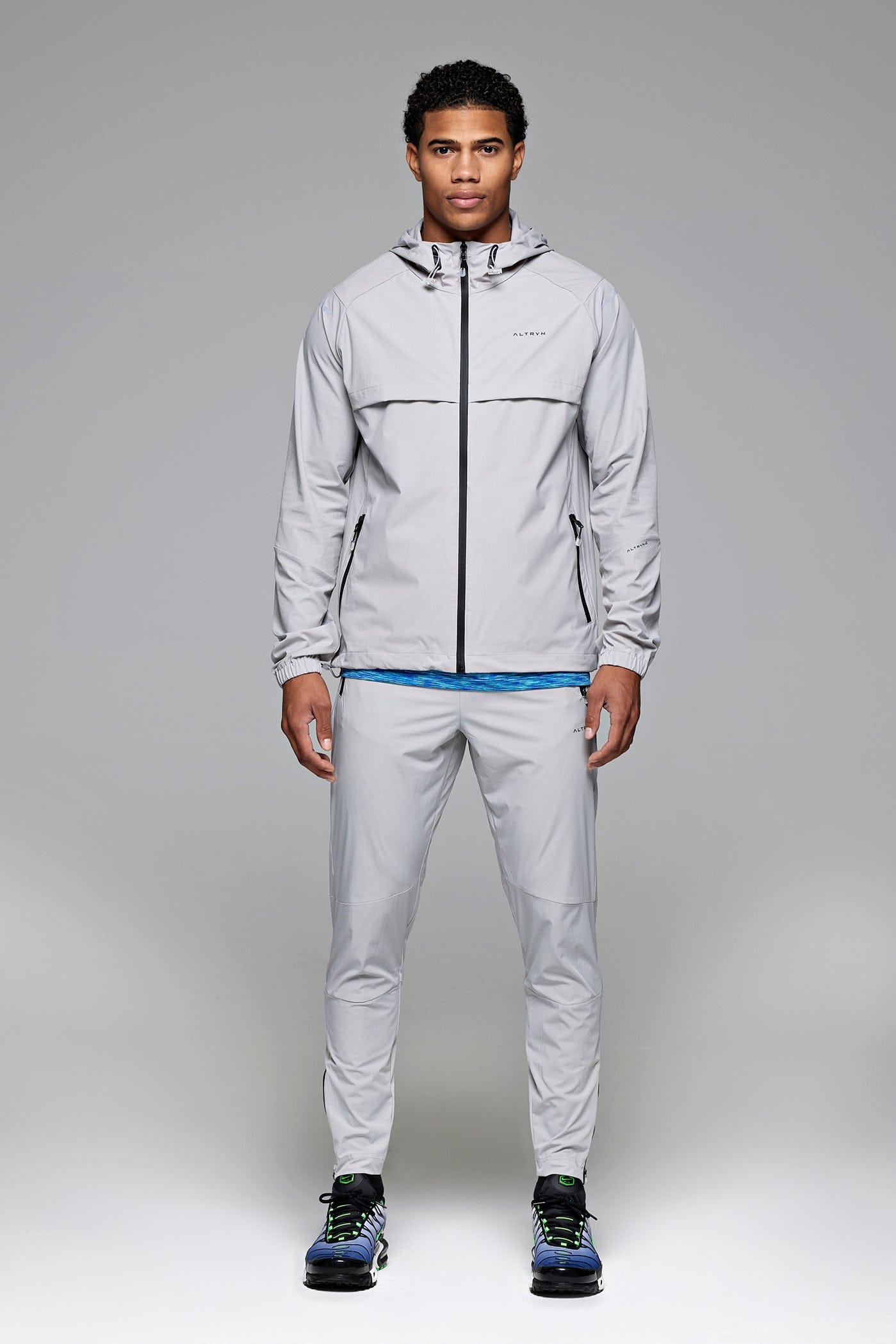 Altryn Ascend Tech Running Jacket 'Greystone'