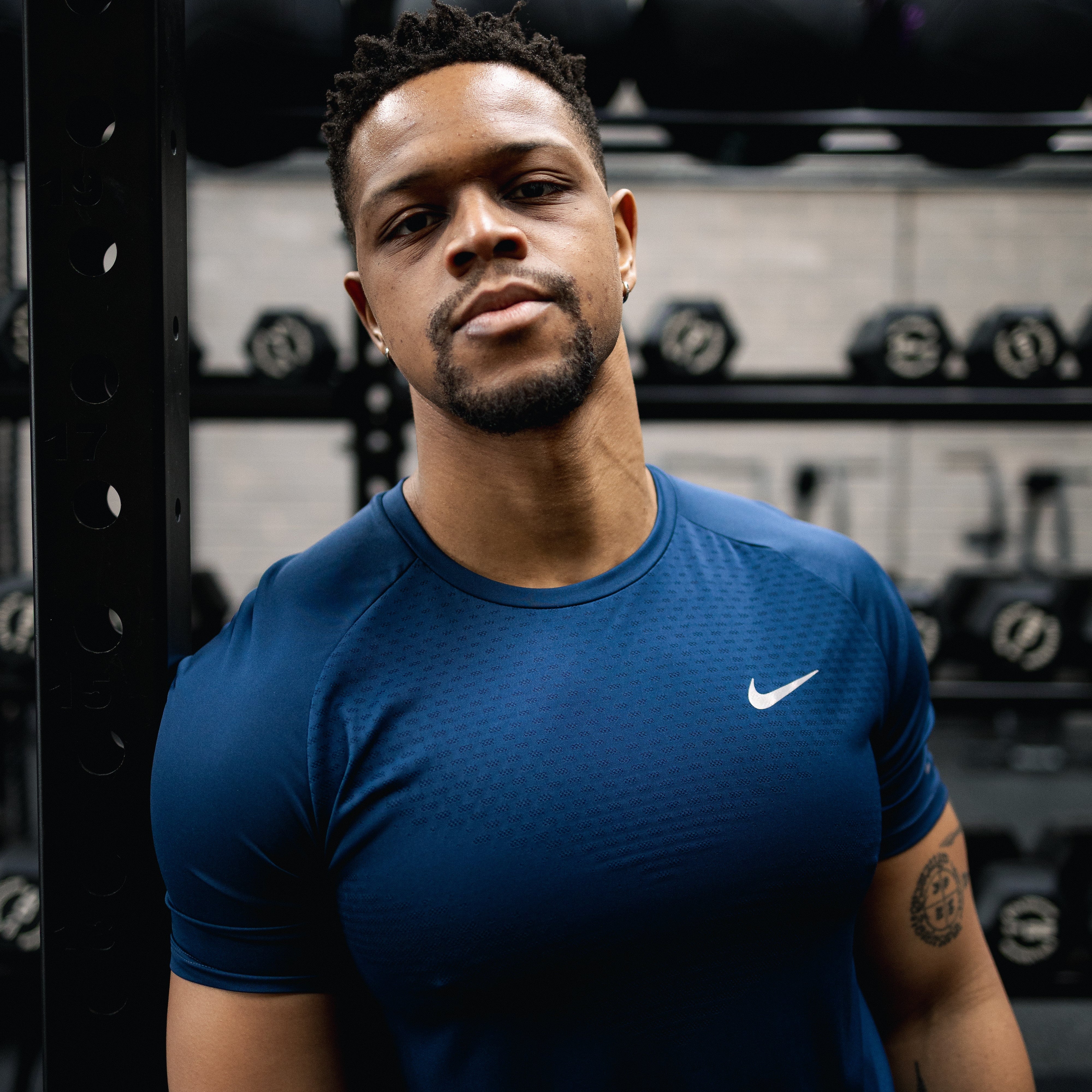 Nike Stride T-Shirt 'Midnight'