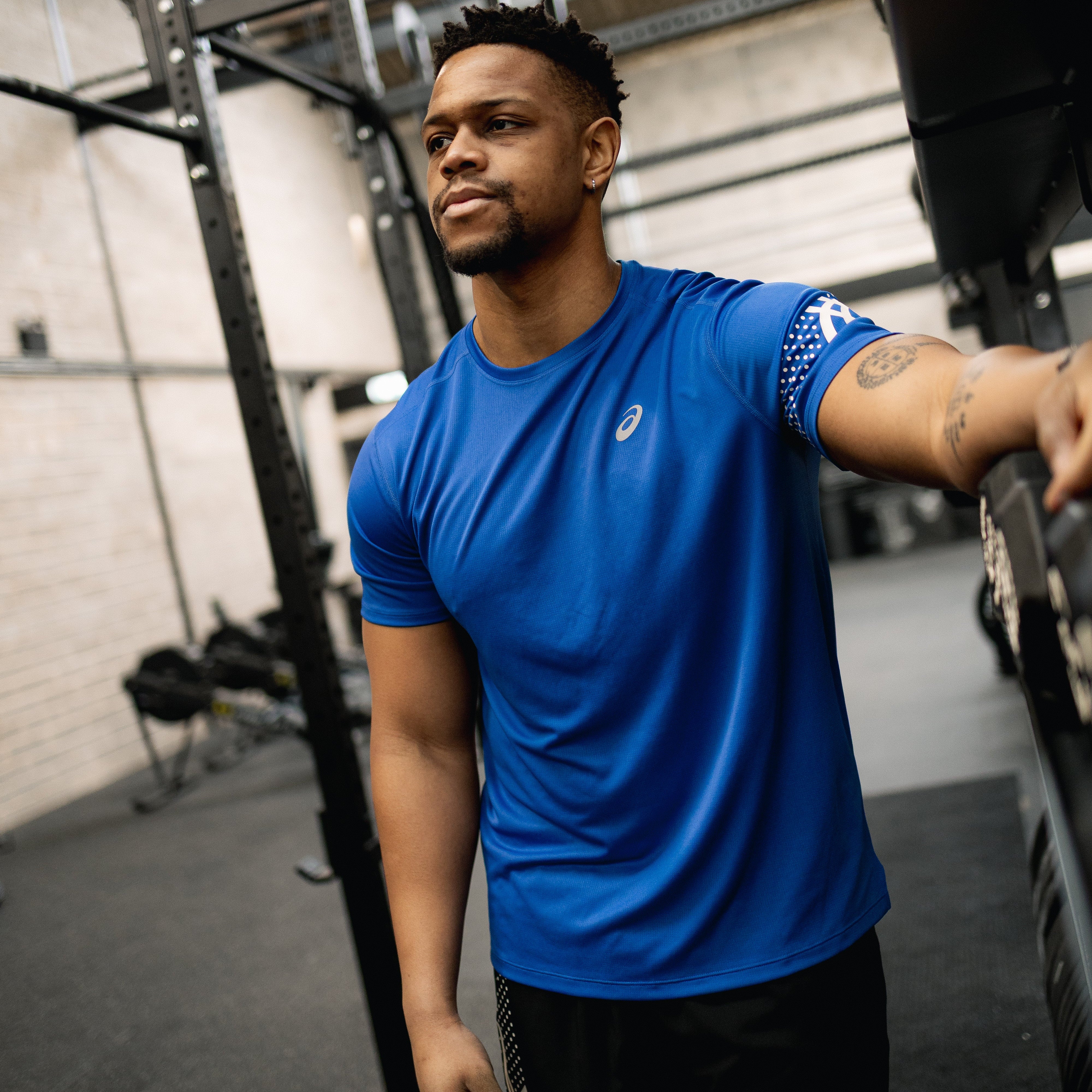 ASICS Icon T-Shirt Set 'Cobalt/Black'