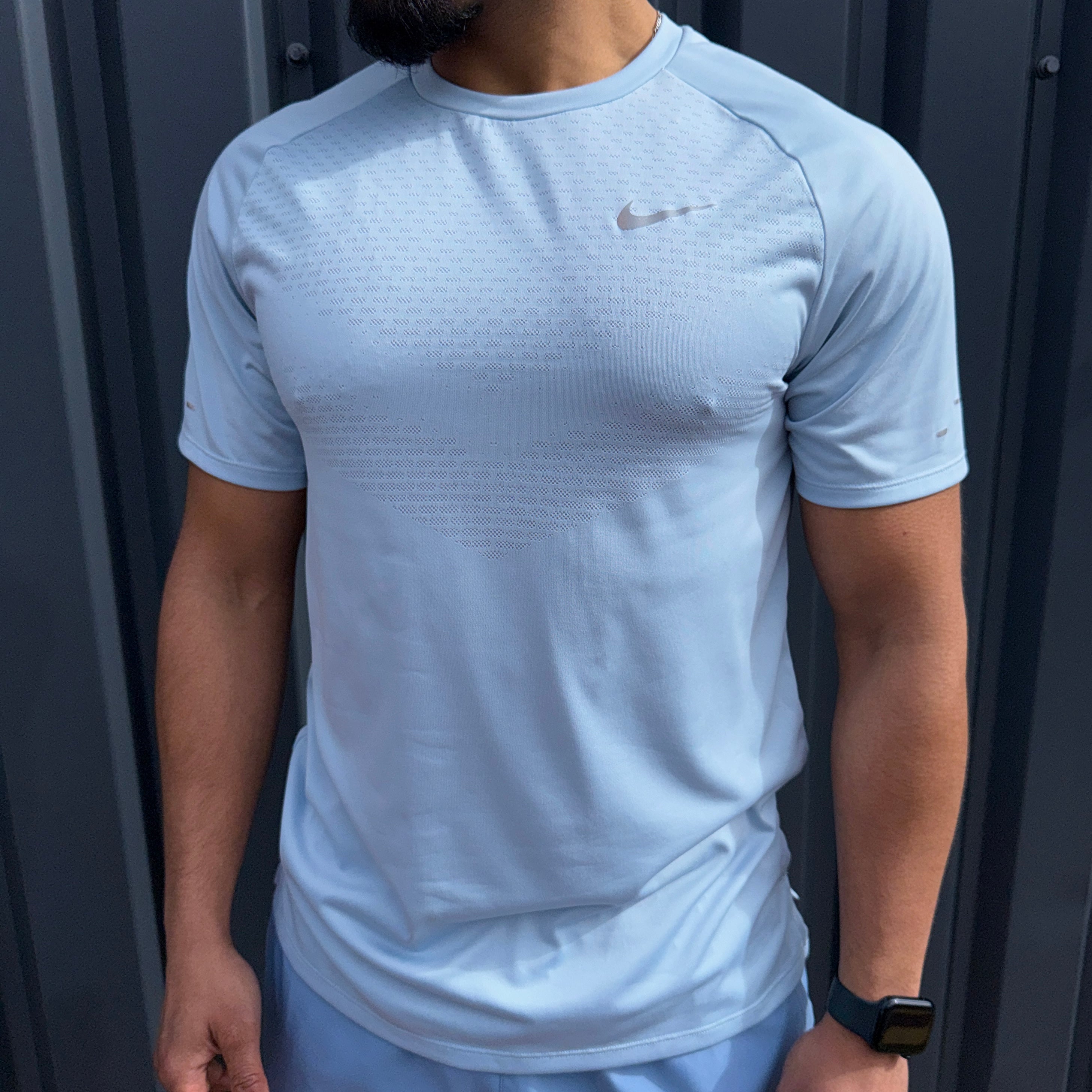 Men's Nike Stride T-Shirt 'Light Armoury Blue'