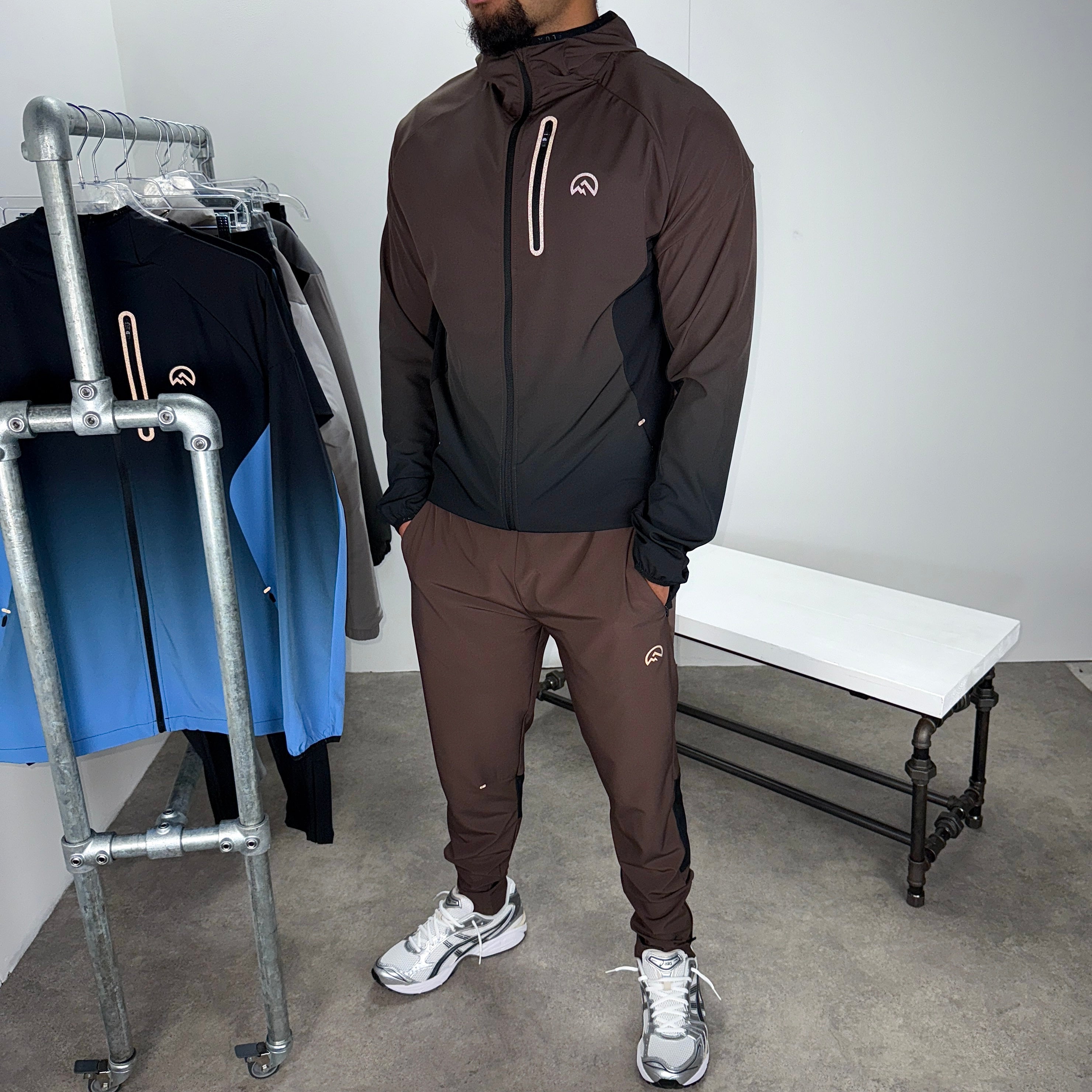 Flux gradient pants 'chocolate/black'