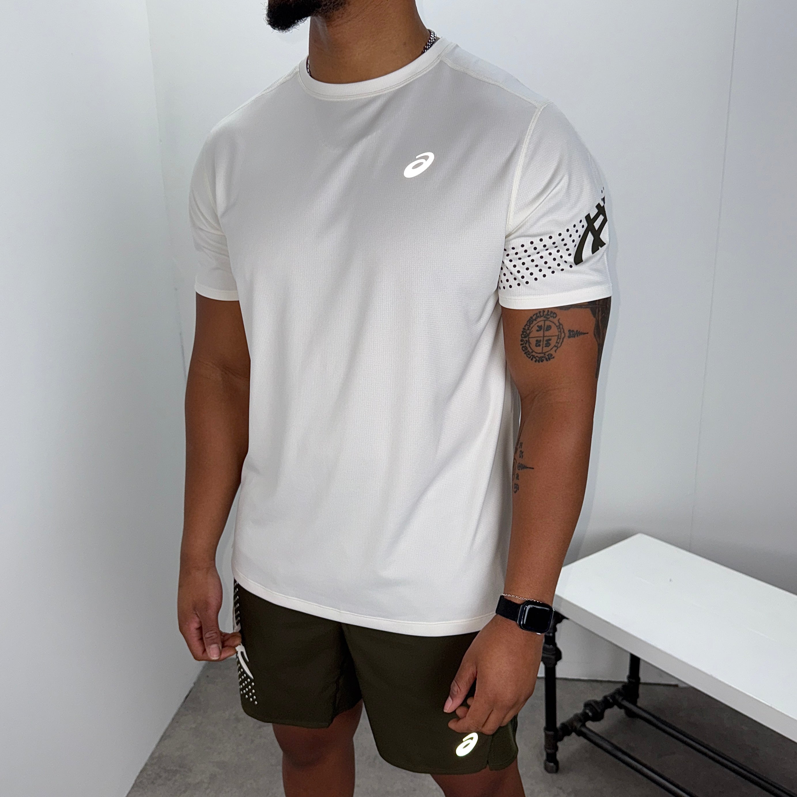 Asics icon t-shirt 'birch'