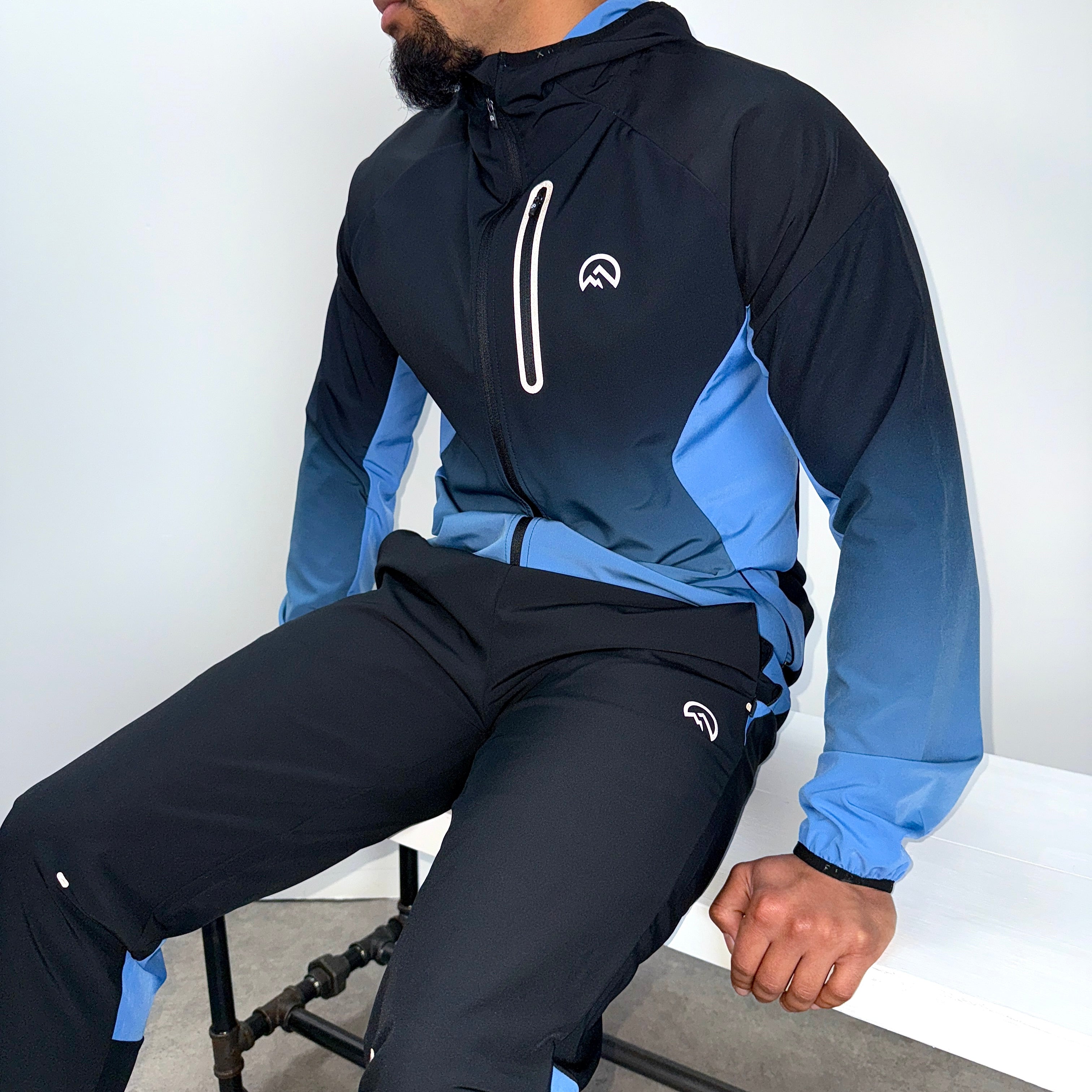 Flux Gradient Jacket 'Black/Airforce'