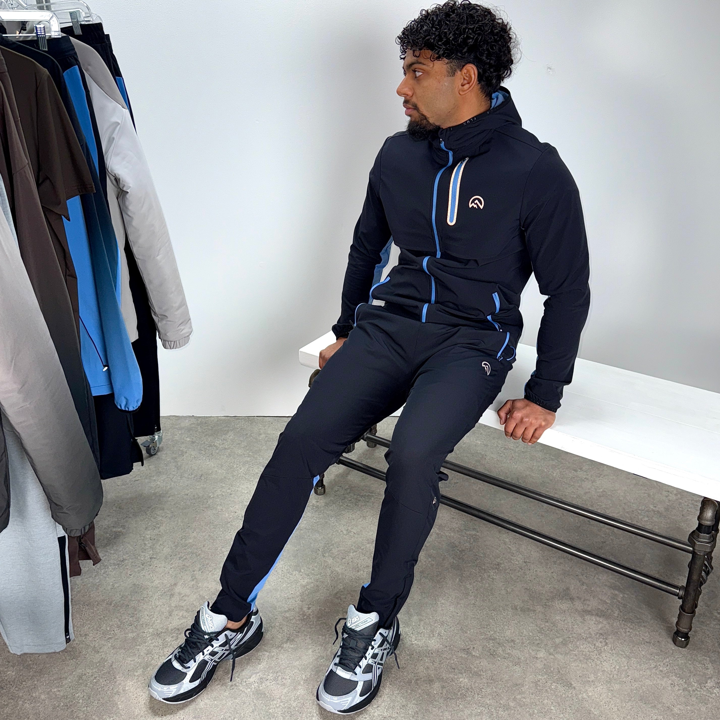 Flux Versatility Tracksuit Set 'Black/Airforce'
