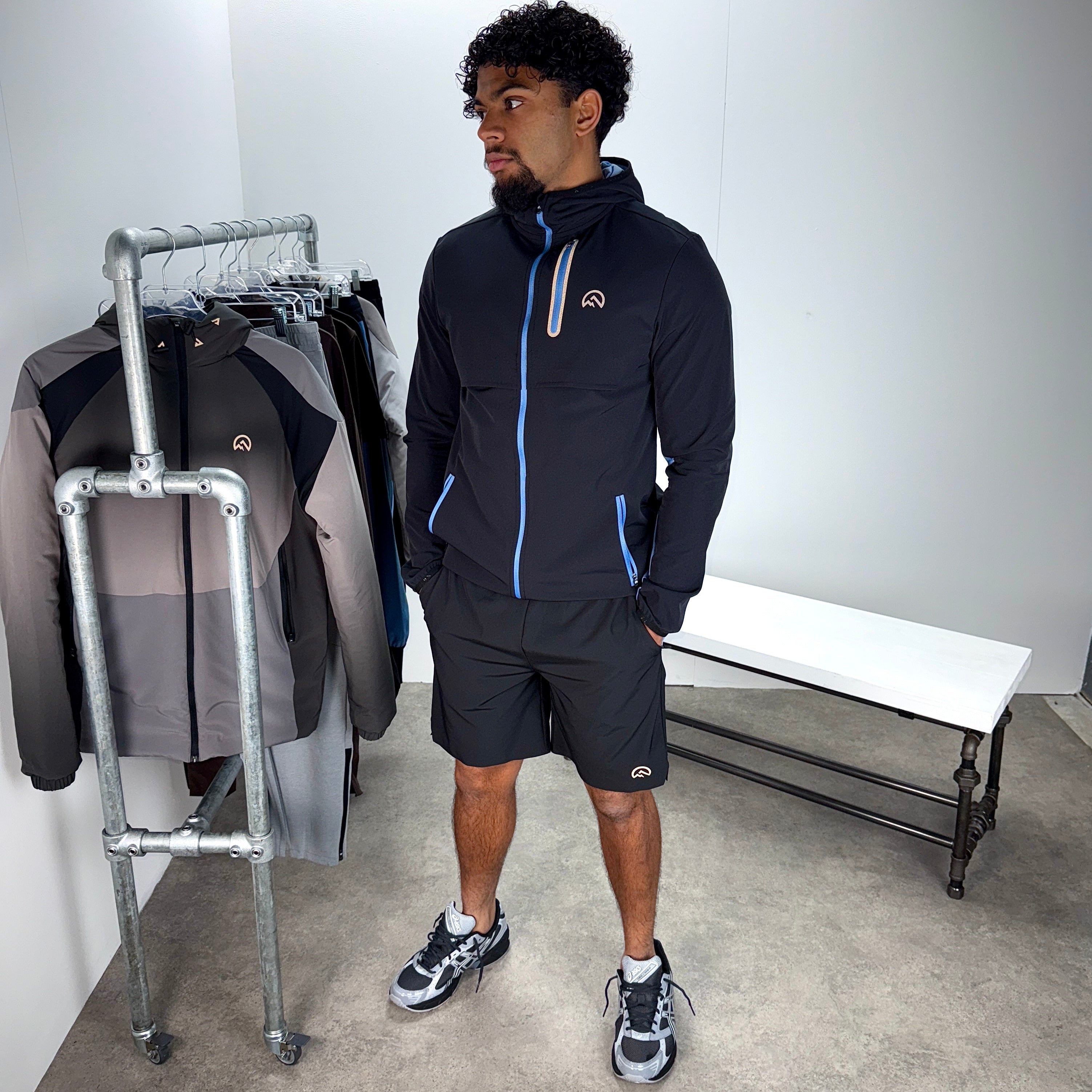 Flux Versatility Shorts Set 'Black/Airforce'