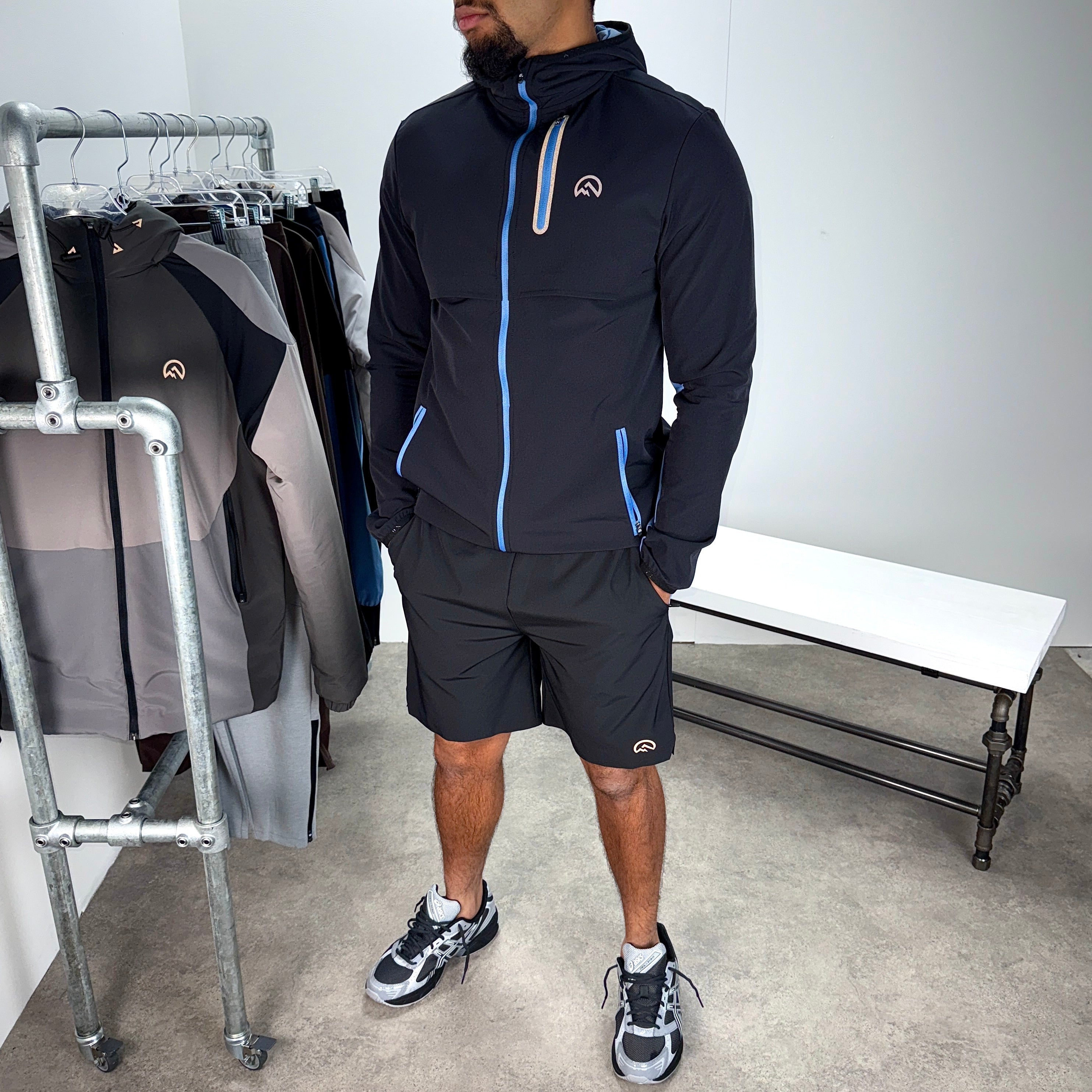 Flux Versatility Shorts Set 'Black/Airforce'