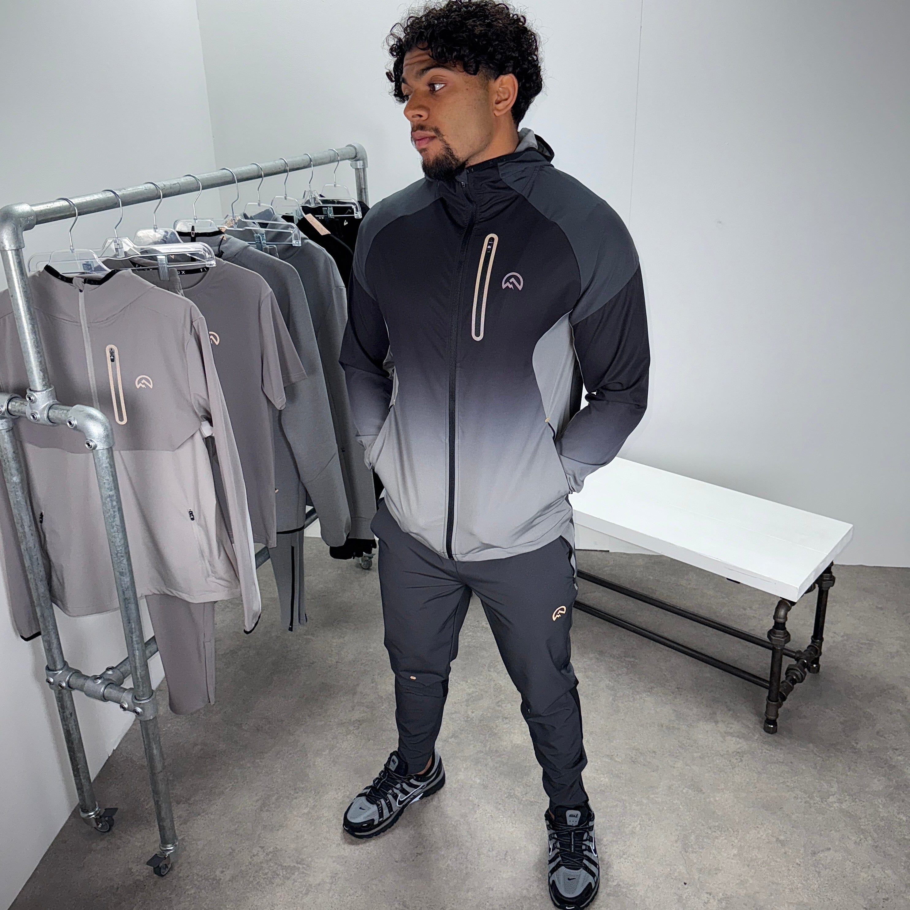 Flux gradient tracksuit set 'slate/aluminium/midnight'
