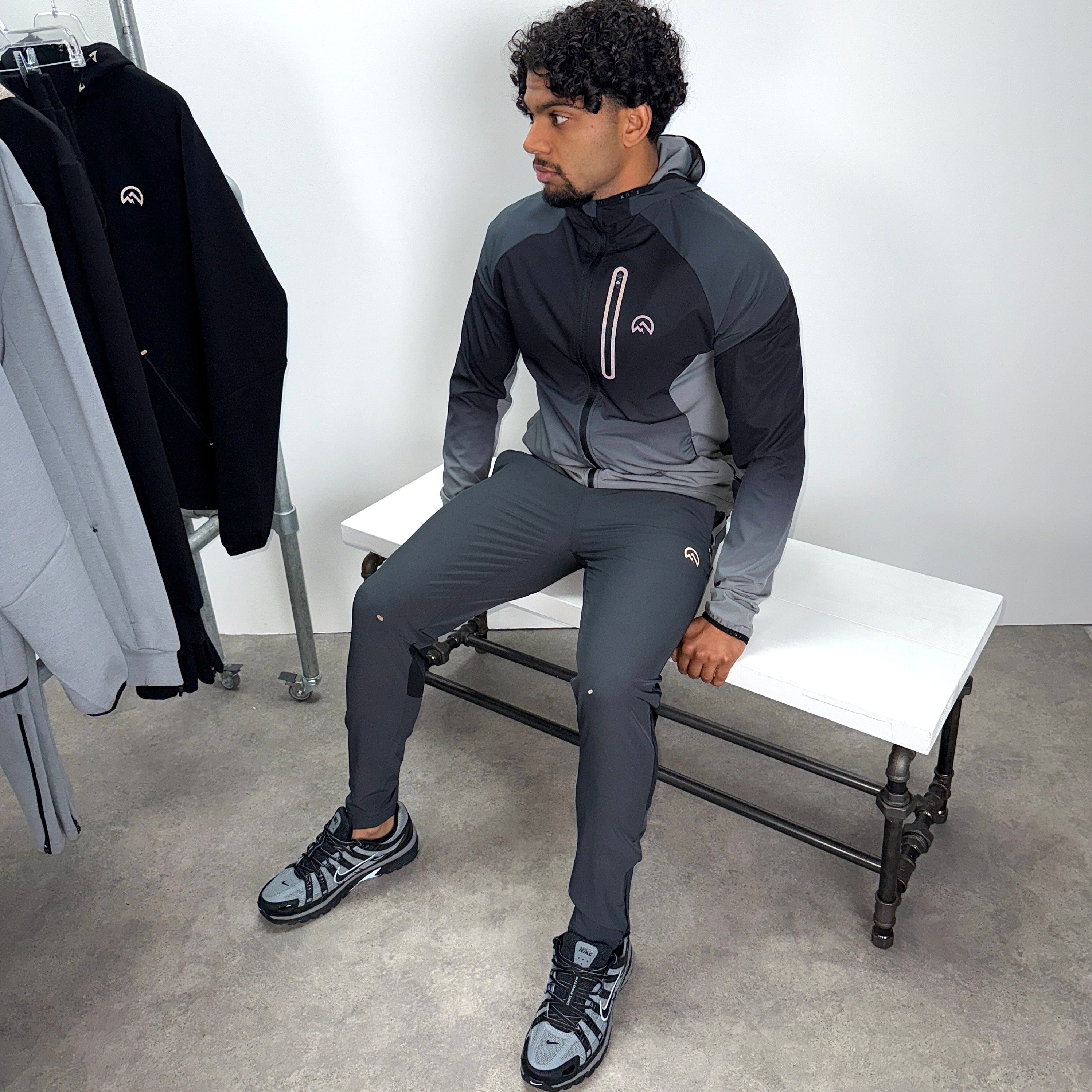 Flux gradient tracksuit set 'slate/aluminium/midnight'