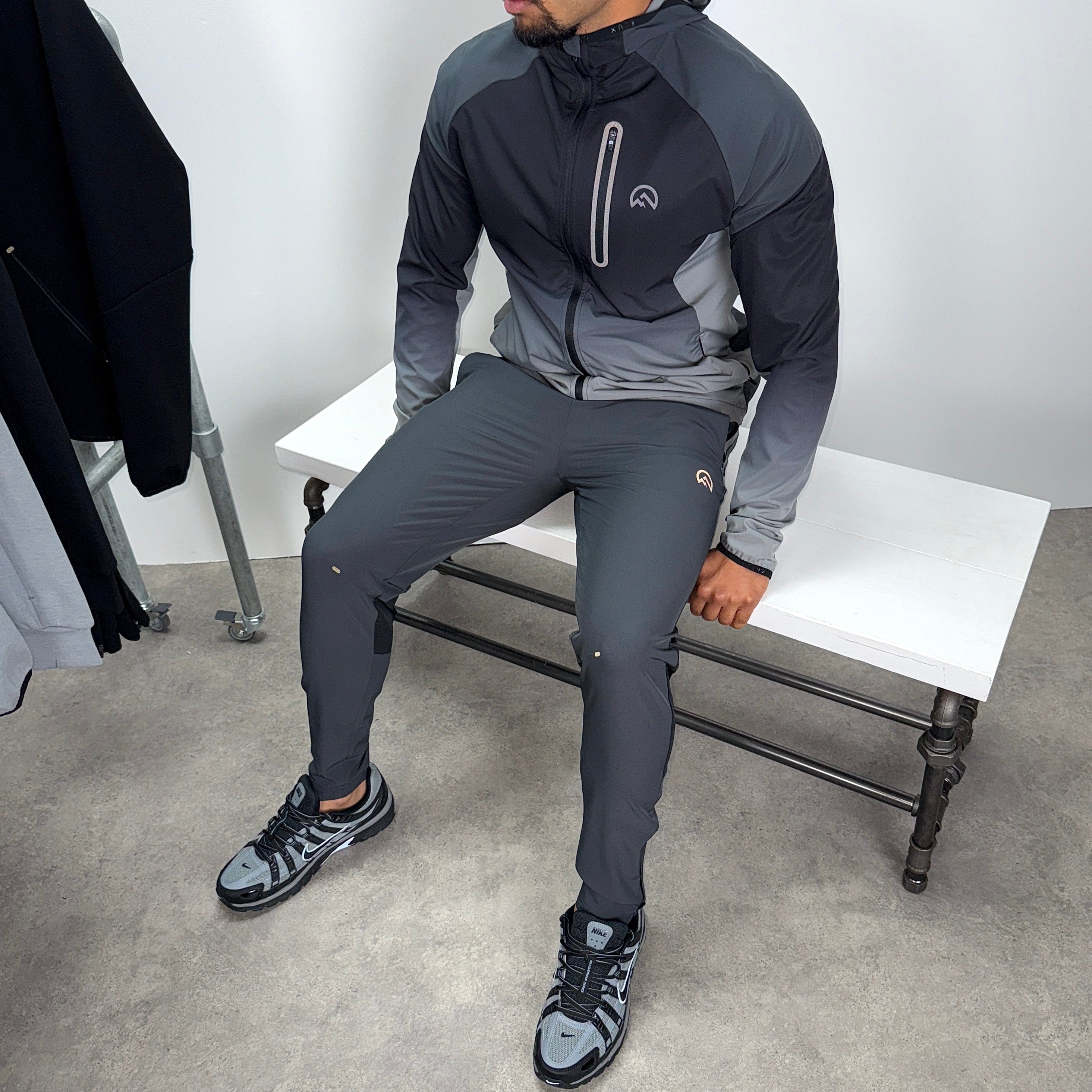 Flux gradient tracksuit set 'slate/aluminium/midnight'