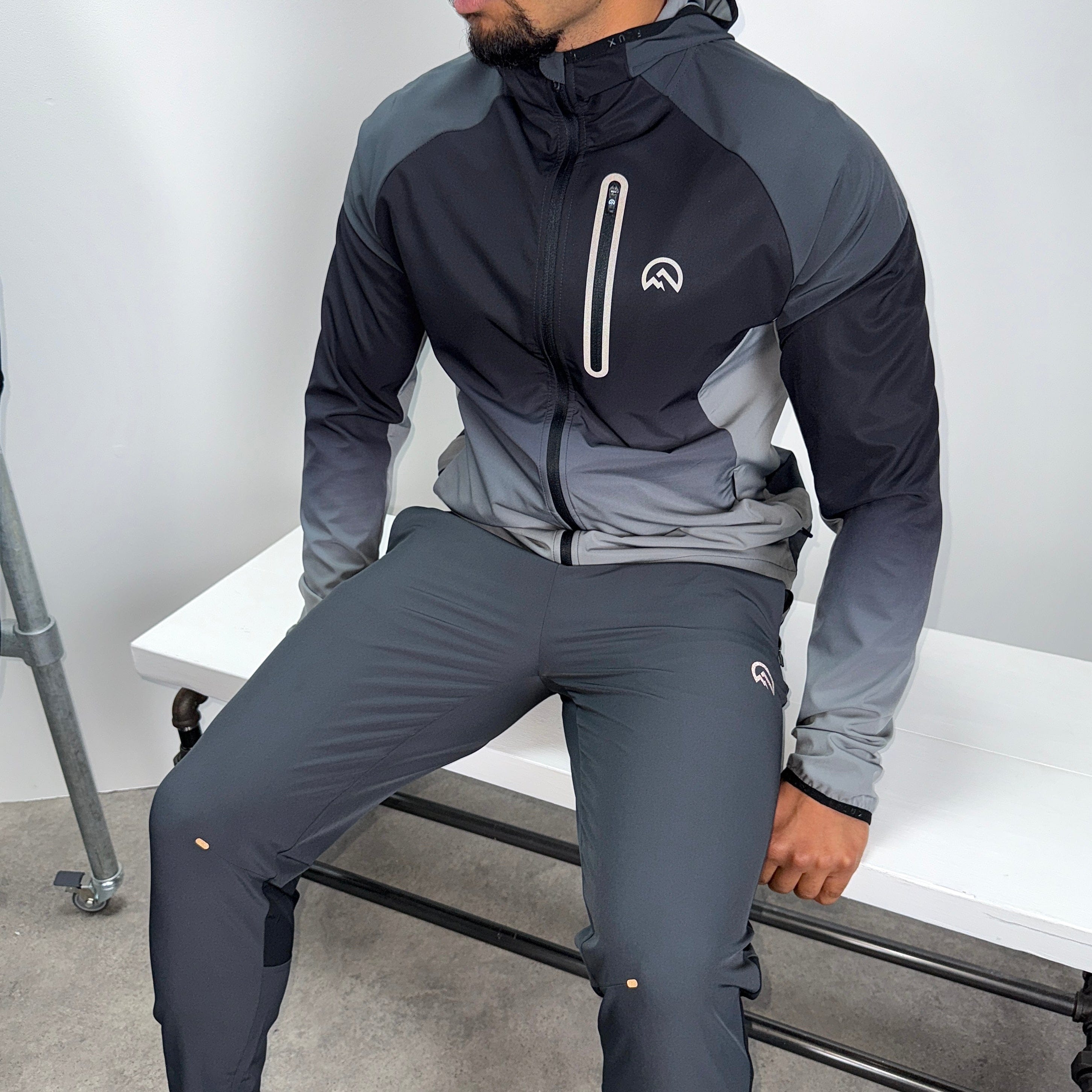 Flux gradient tracksuit set 'slate/aluminium/midnight'