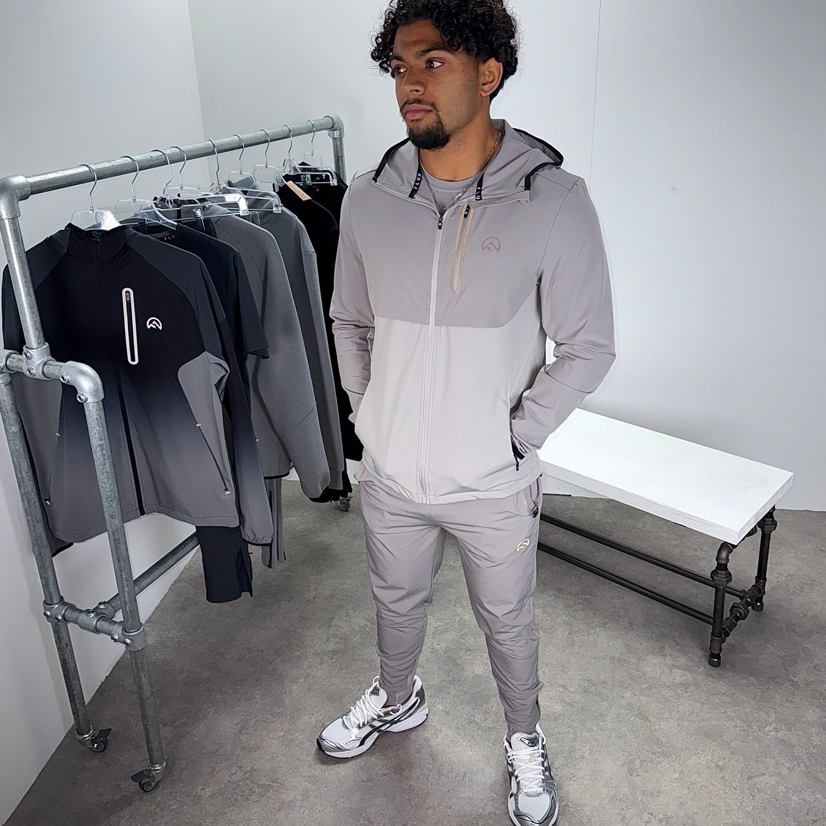 Flux versatility tracksuit set 'dark concrete'