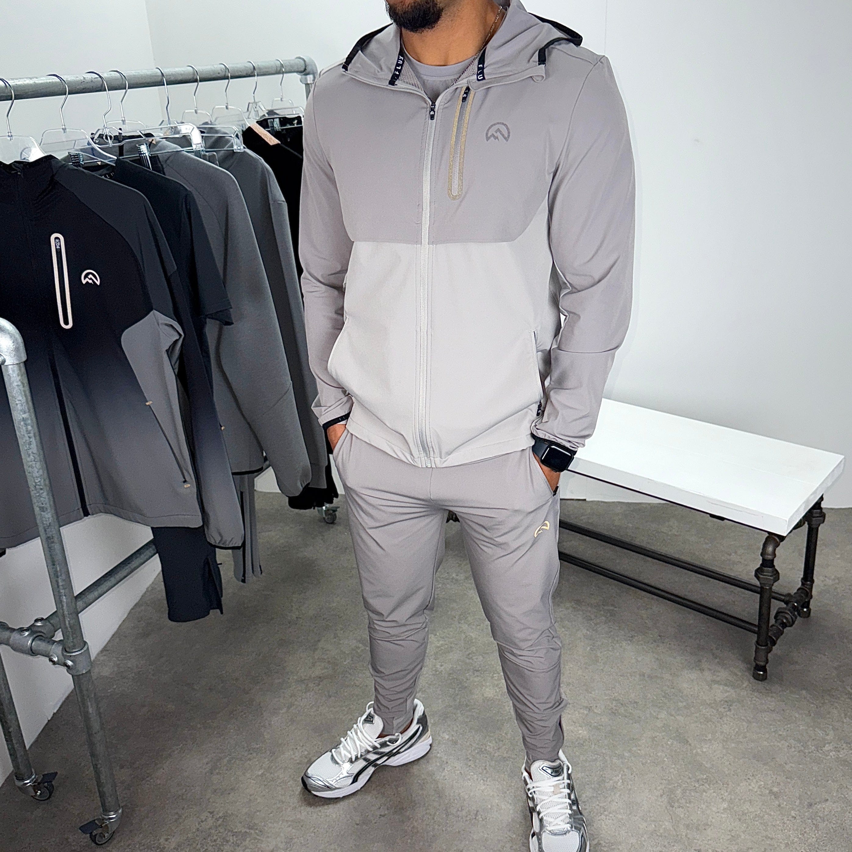 Flux versatility tracksuit set 'dark concrete'