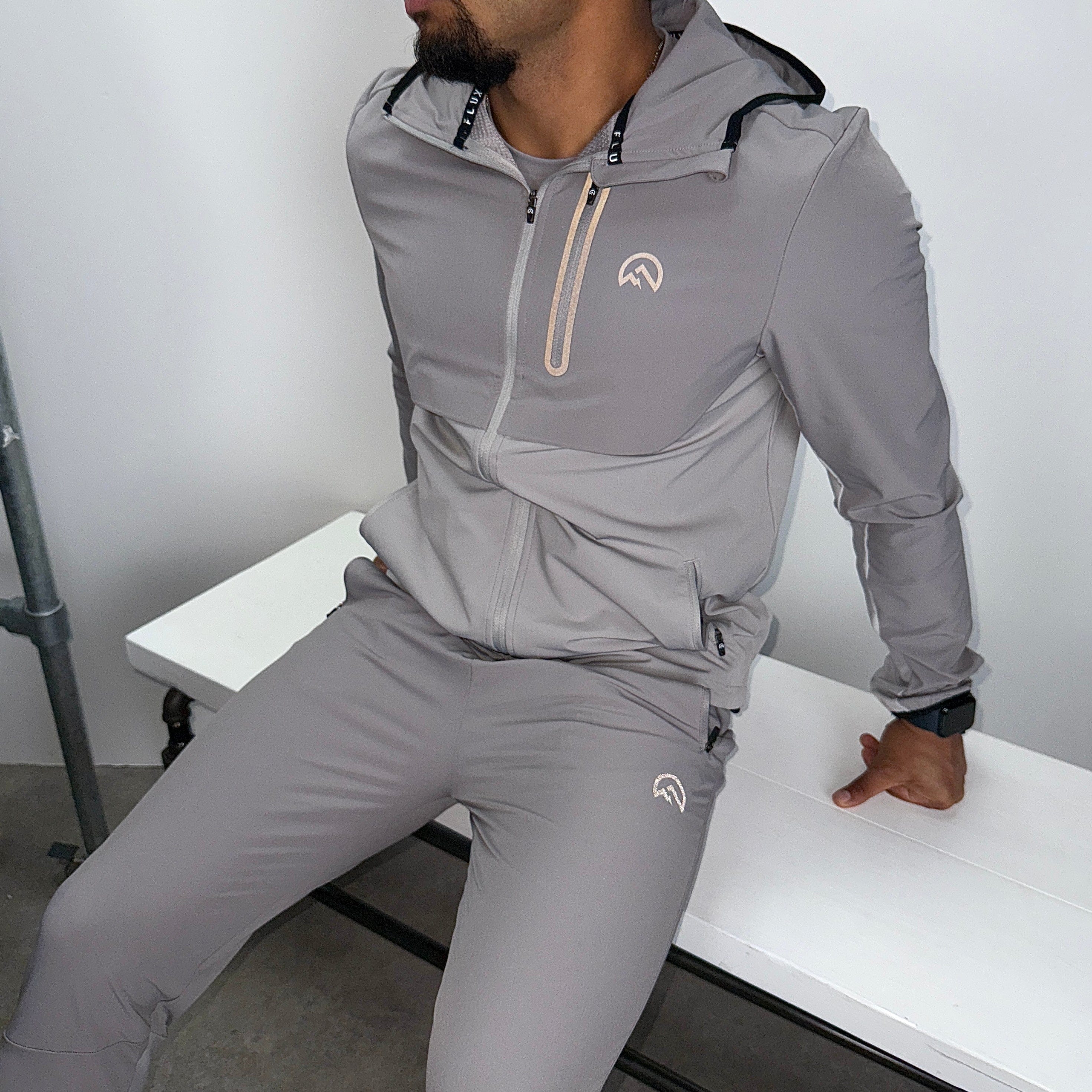 Flux versatility tracksuit set 'dark concrete'