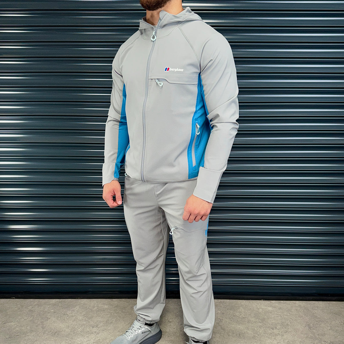 Berghaus Wavertree Jacket Pants Set 'Garbo Grey'