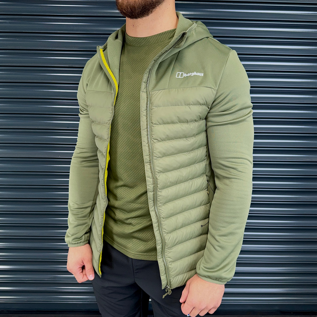 Berghaus Vaskye Hooded Hybrid Jacket 'Zephyr'