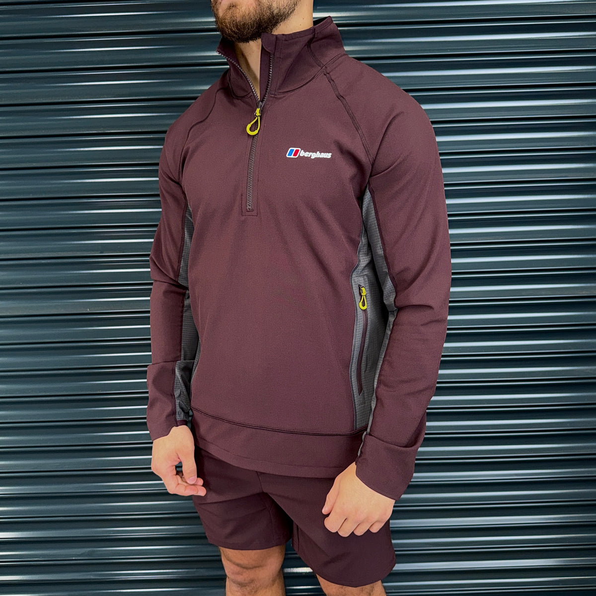 Berghaus Wavertree Half-Zip Shorts Set 'Chakra'