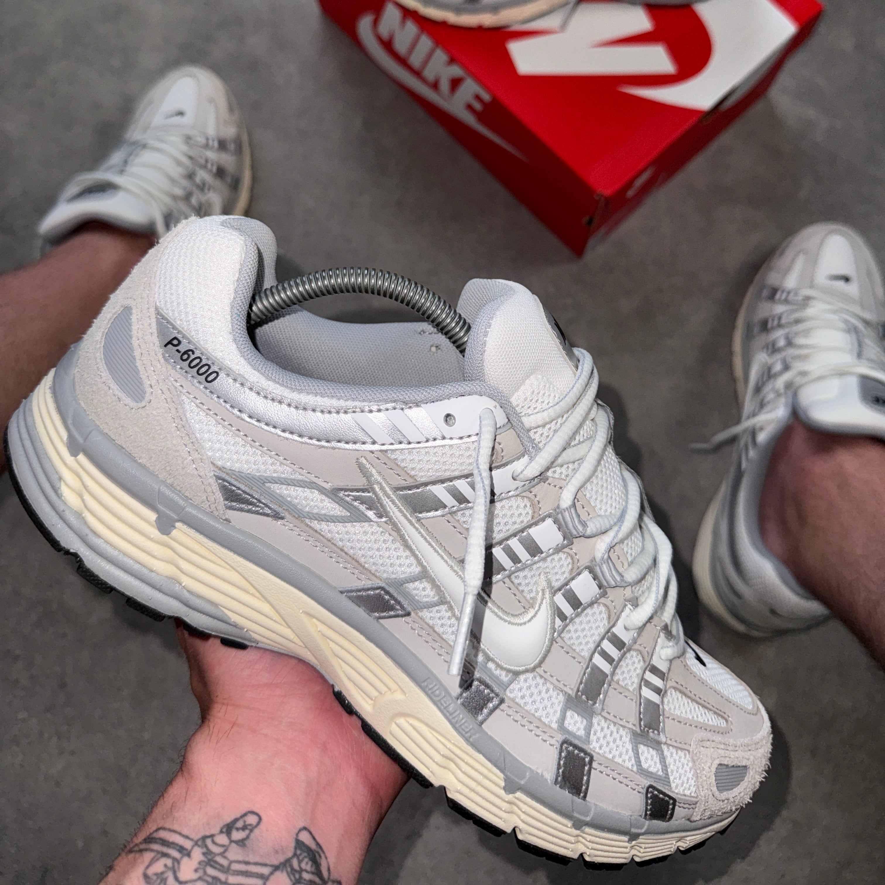 Nike P-6000 'Light Bone/Pale Ivory'