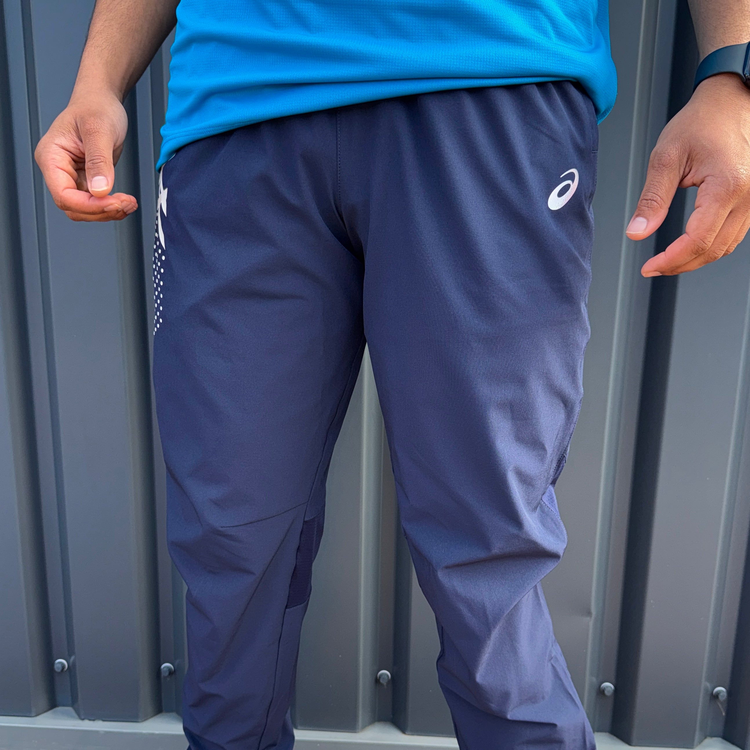 ASICS Icon T-Shirt Pants Set 'Aegan Blue/Midnight'