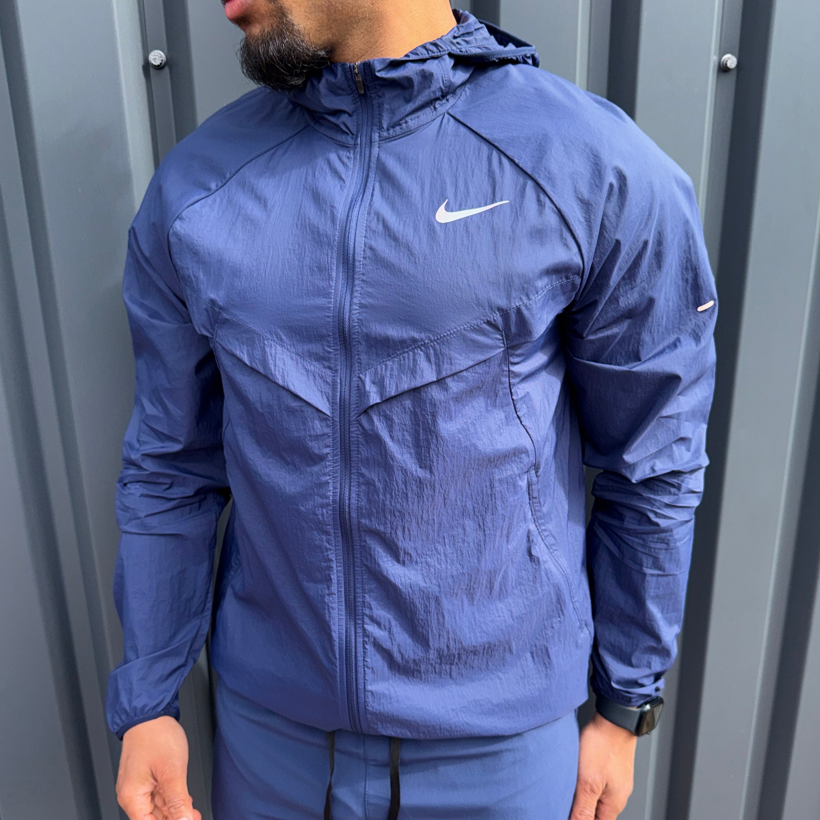 Nike Stride Jacket Pants Set 'Midnight'
