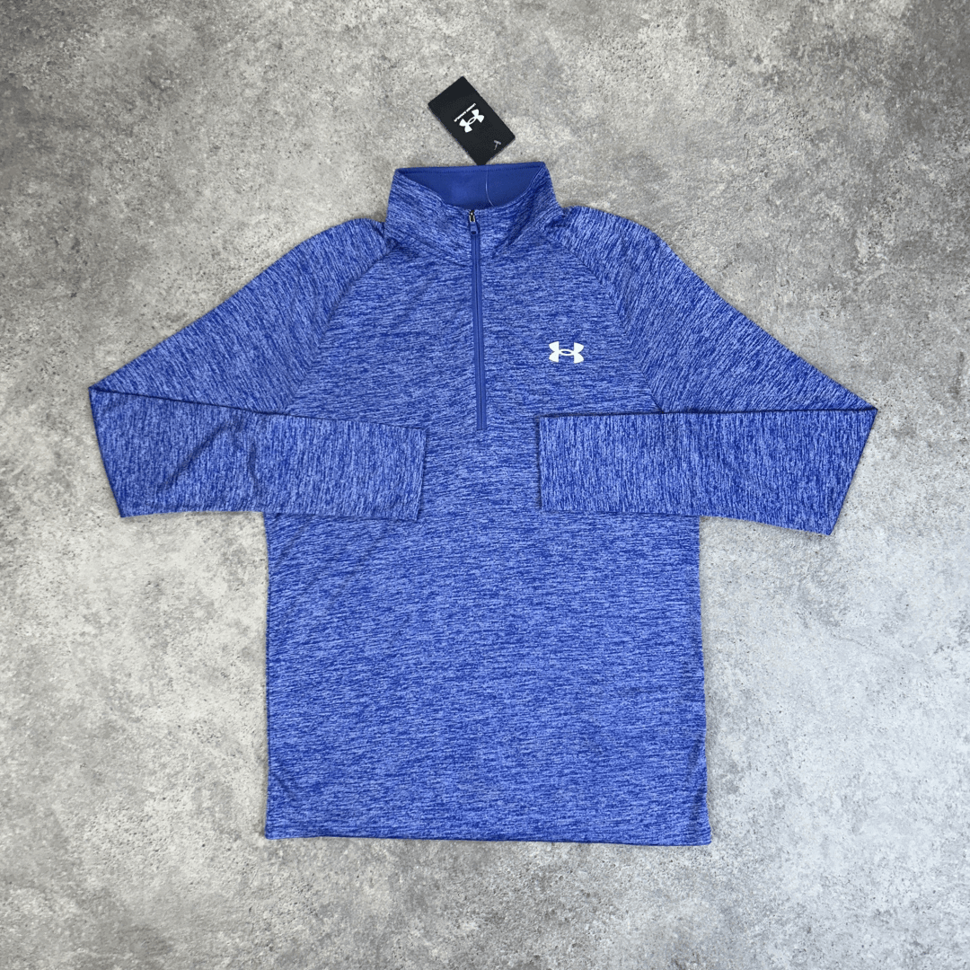 Under armour tech 1/4 zip set 'starlight purple/black'