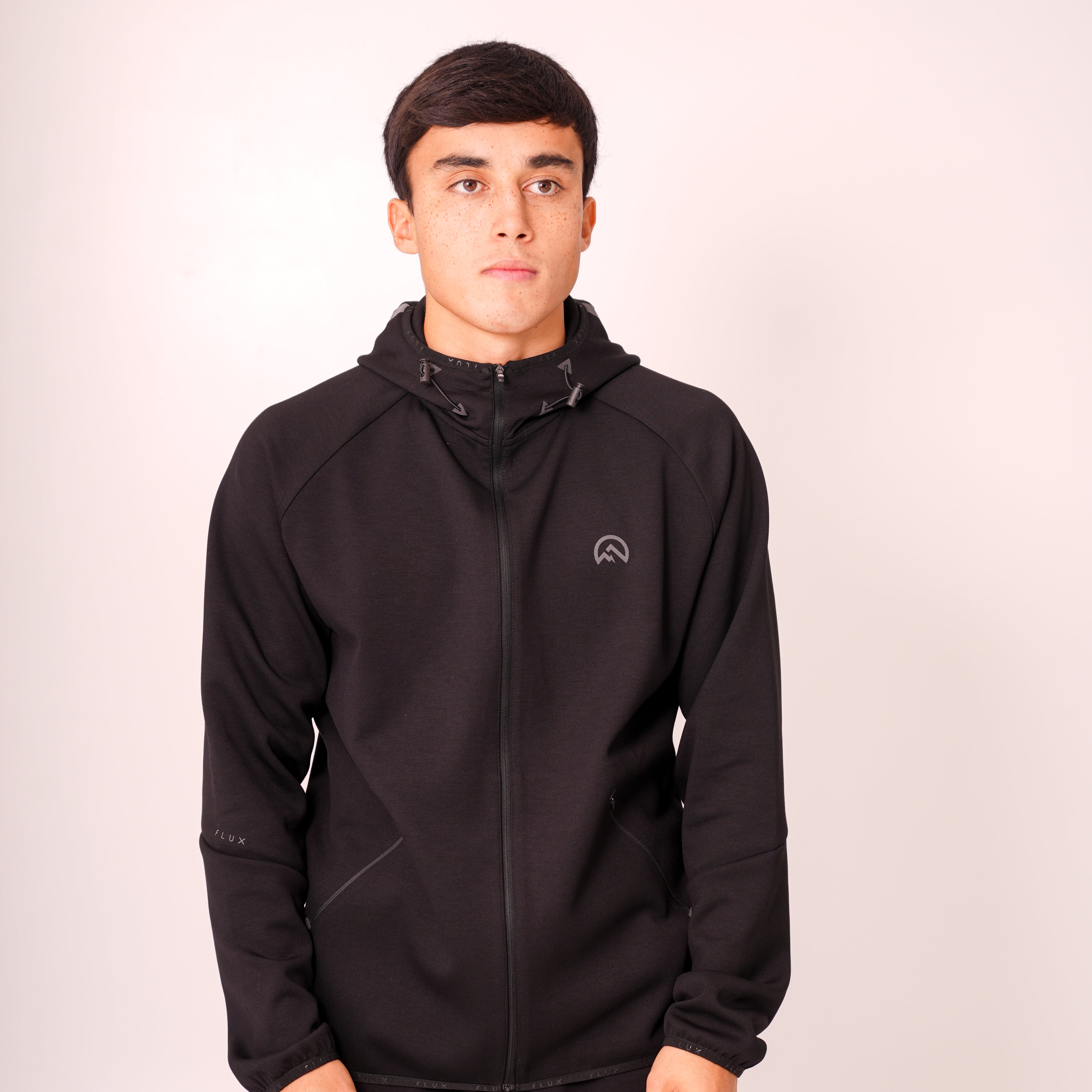 Flux velar jacket 'black' AW25