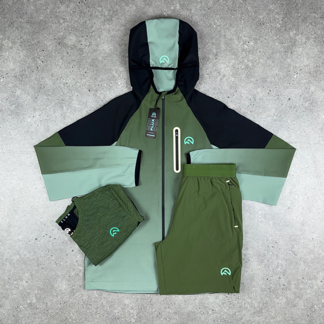 Flux gradient tri-set 'khaki' SS25